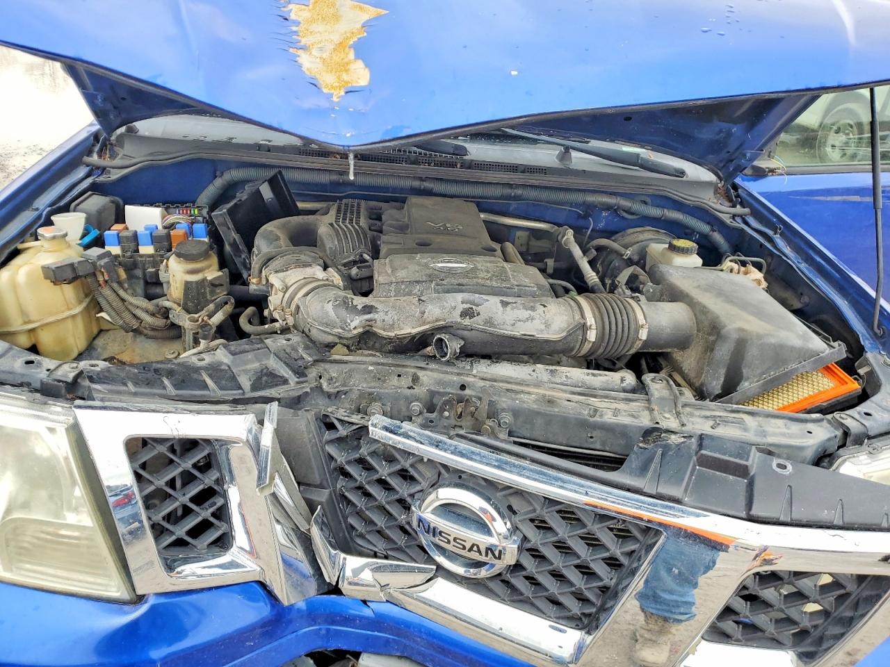 2012 Nissan Frontier S Blue vin: 1N6AD0EV1CC400971