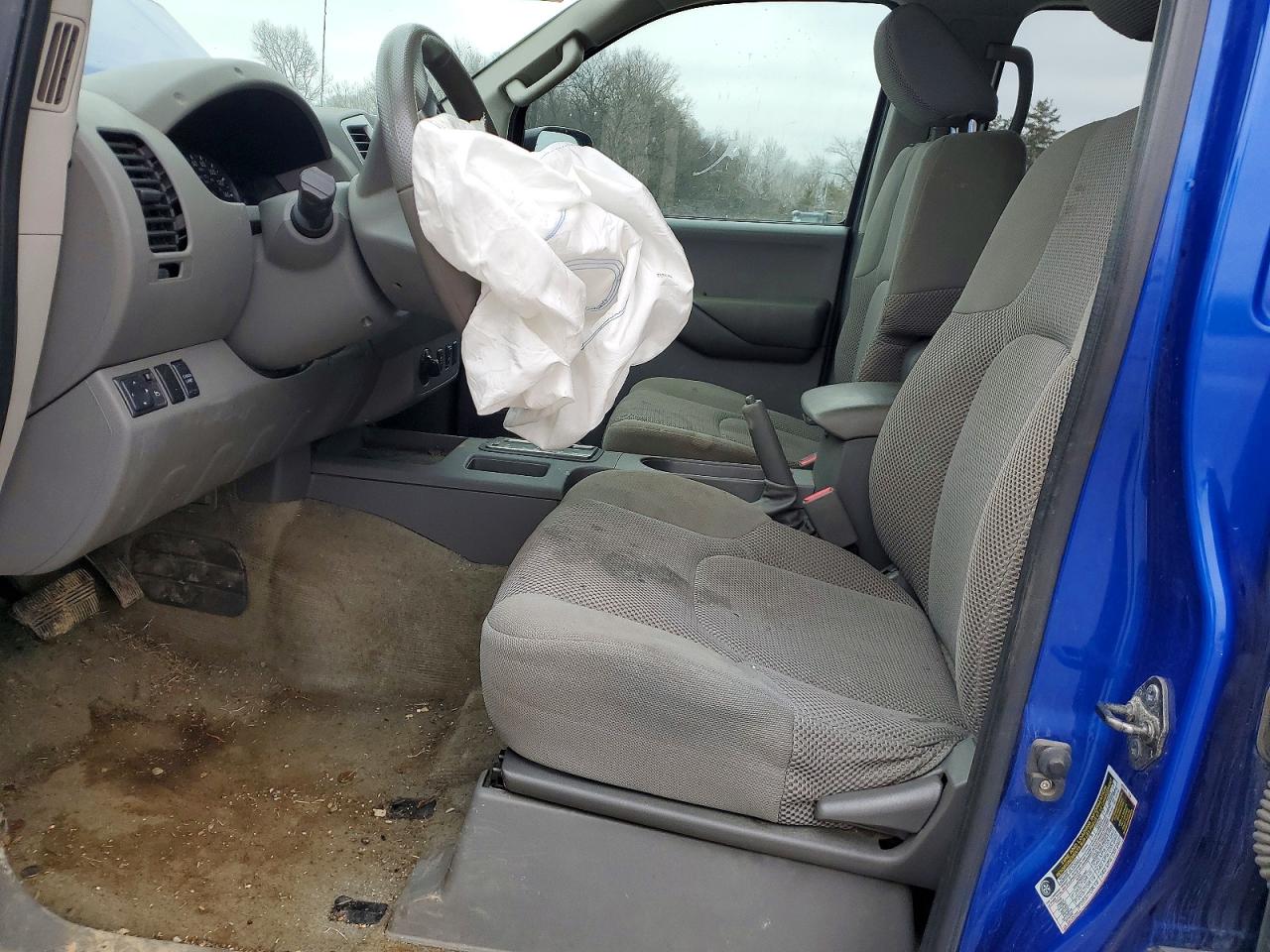 2012 Nissan Frontier S Blue vin: 1N6AD0EV1CC400971