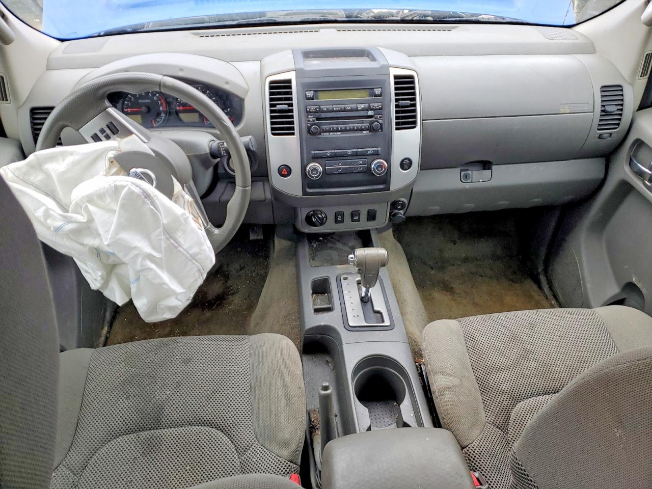 2012 Nissan Frontier S Blue vin: 1N6AD0EV1CC400971