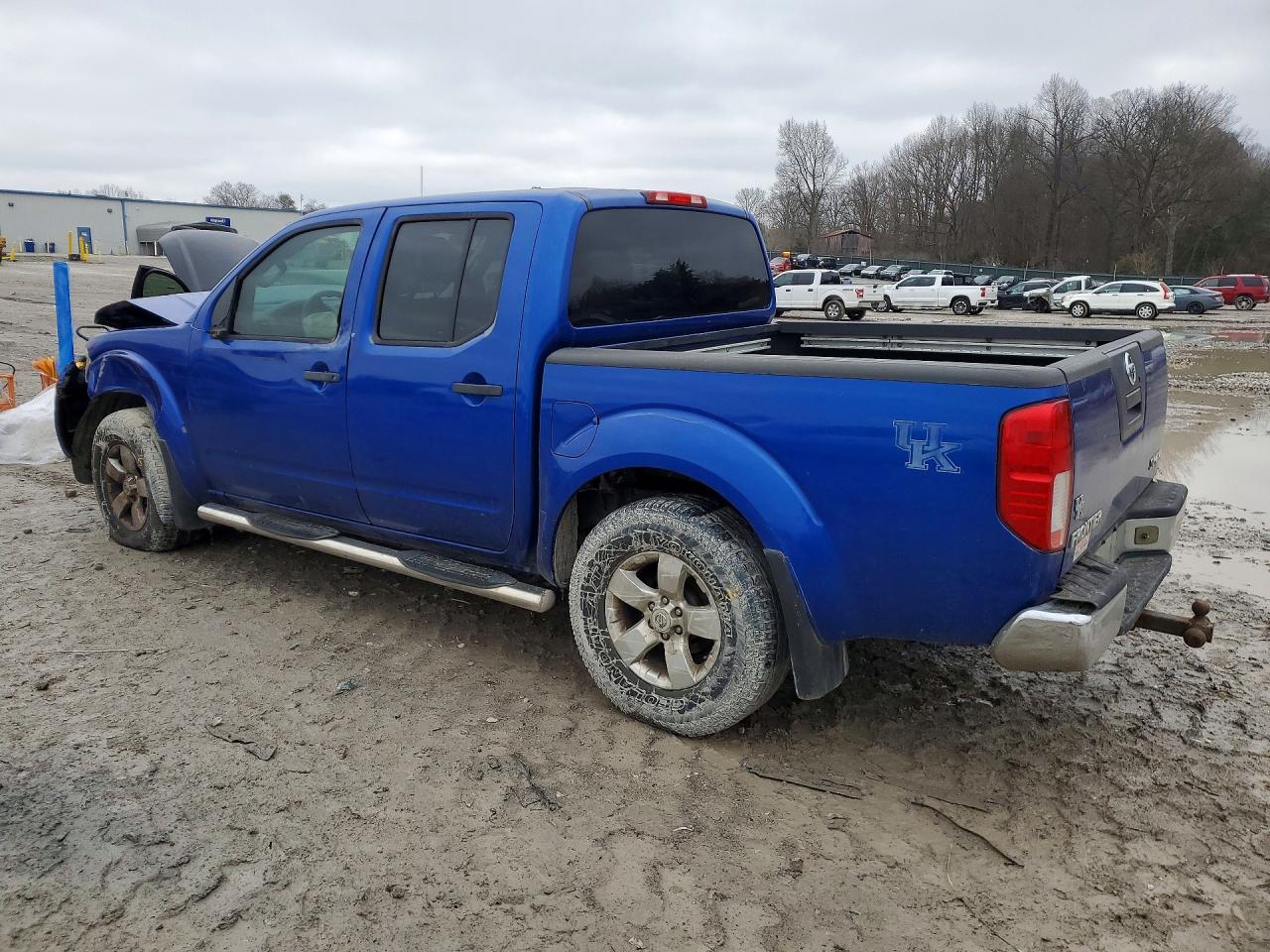 2012 Nissan Frontier S Blue vin: 1N6AD0EV1CC400971