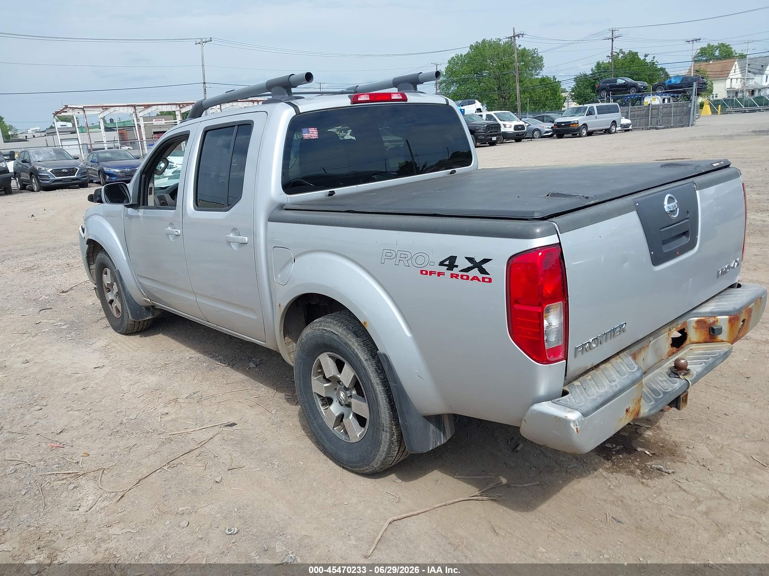 2012 Nissan Frontier Pro-4x Silver vin: 1N6AD0EV1CC407404