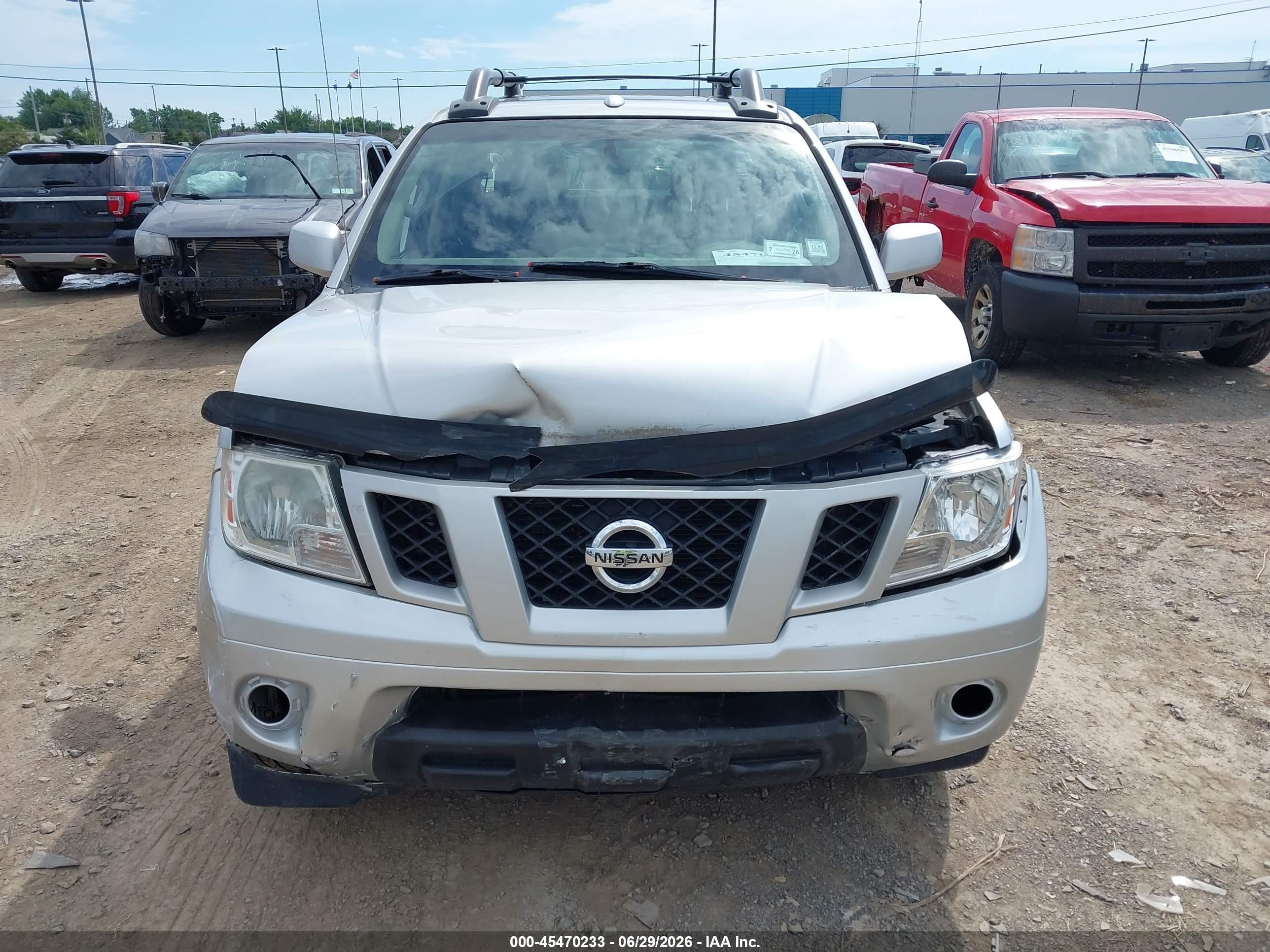 2012 Nissan Frontier Pro-4x Silver vin: 1N6AD0EV1CC407404