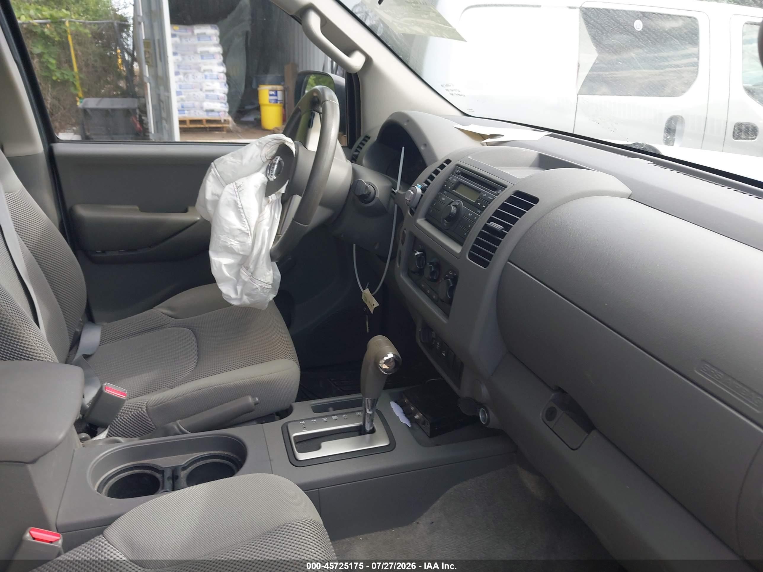 2012 Nissan Frontier S Белый vin: 1N6AD0EV1CC450284
