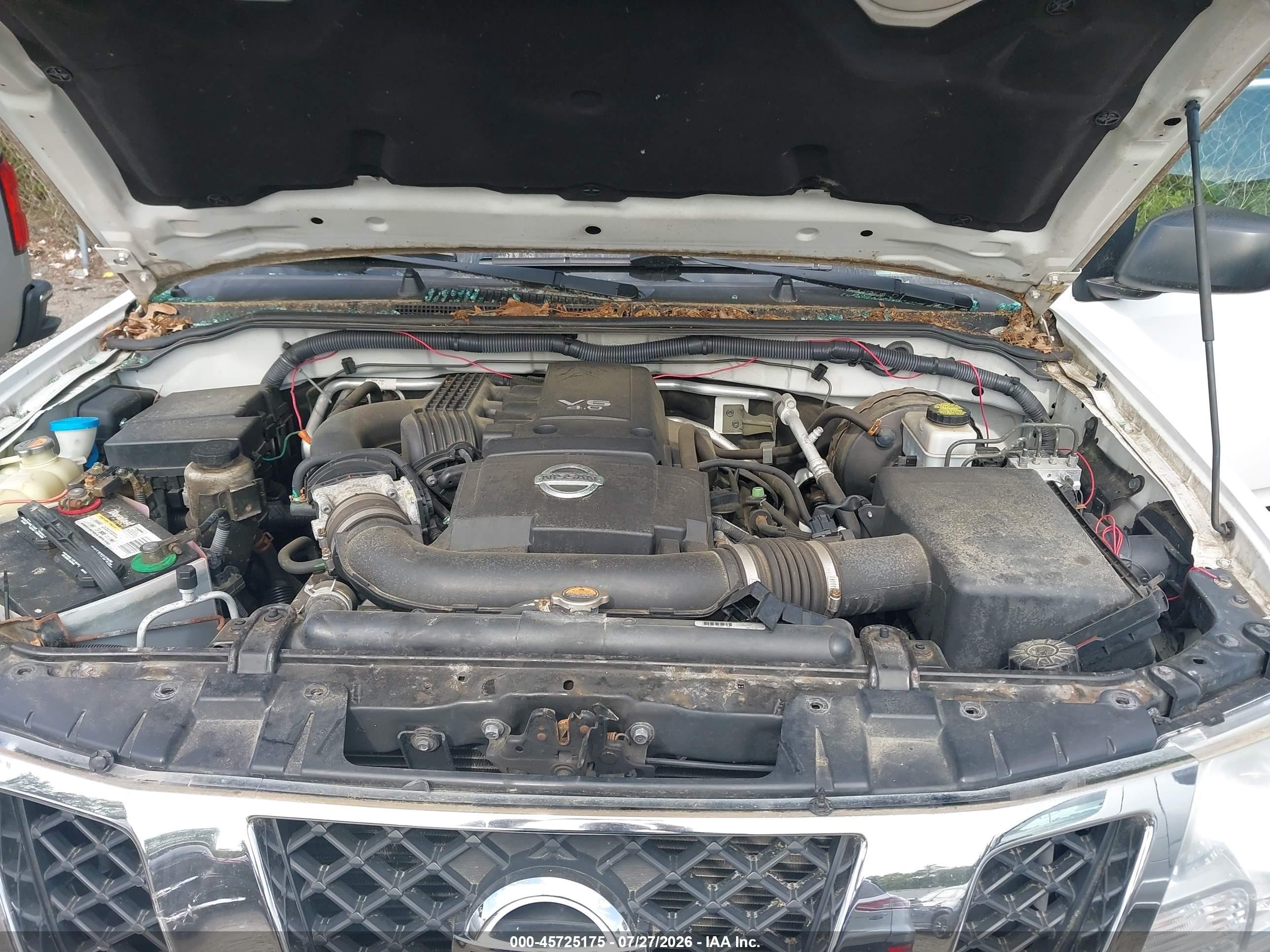 2012 Nissan Frontier S Белый vin: 1N6AD0EV1CC450284