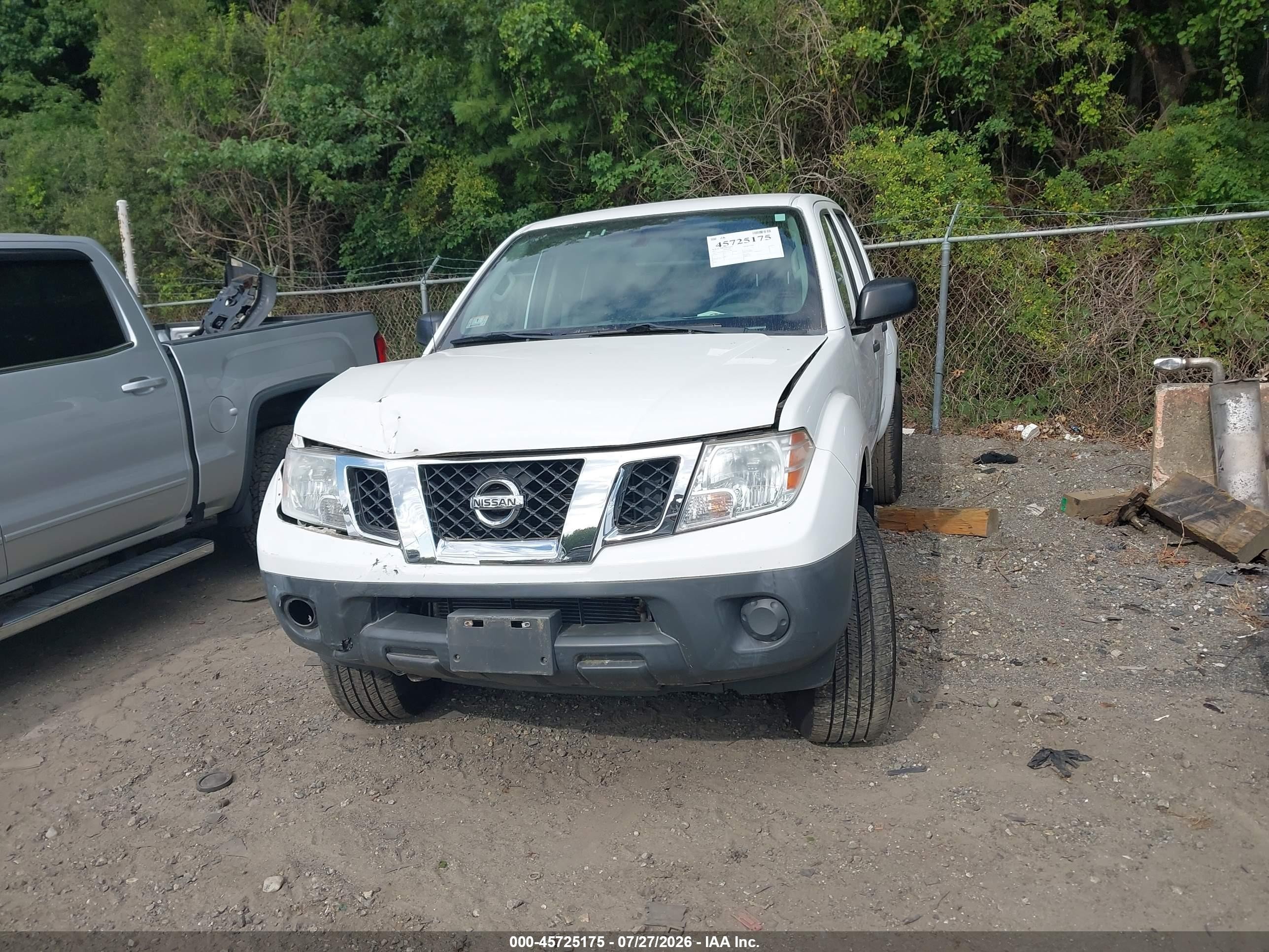 2012 Nissan Frontier S Белый vin: 1N6AD0EV1CC450284