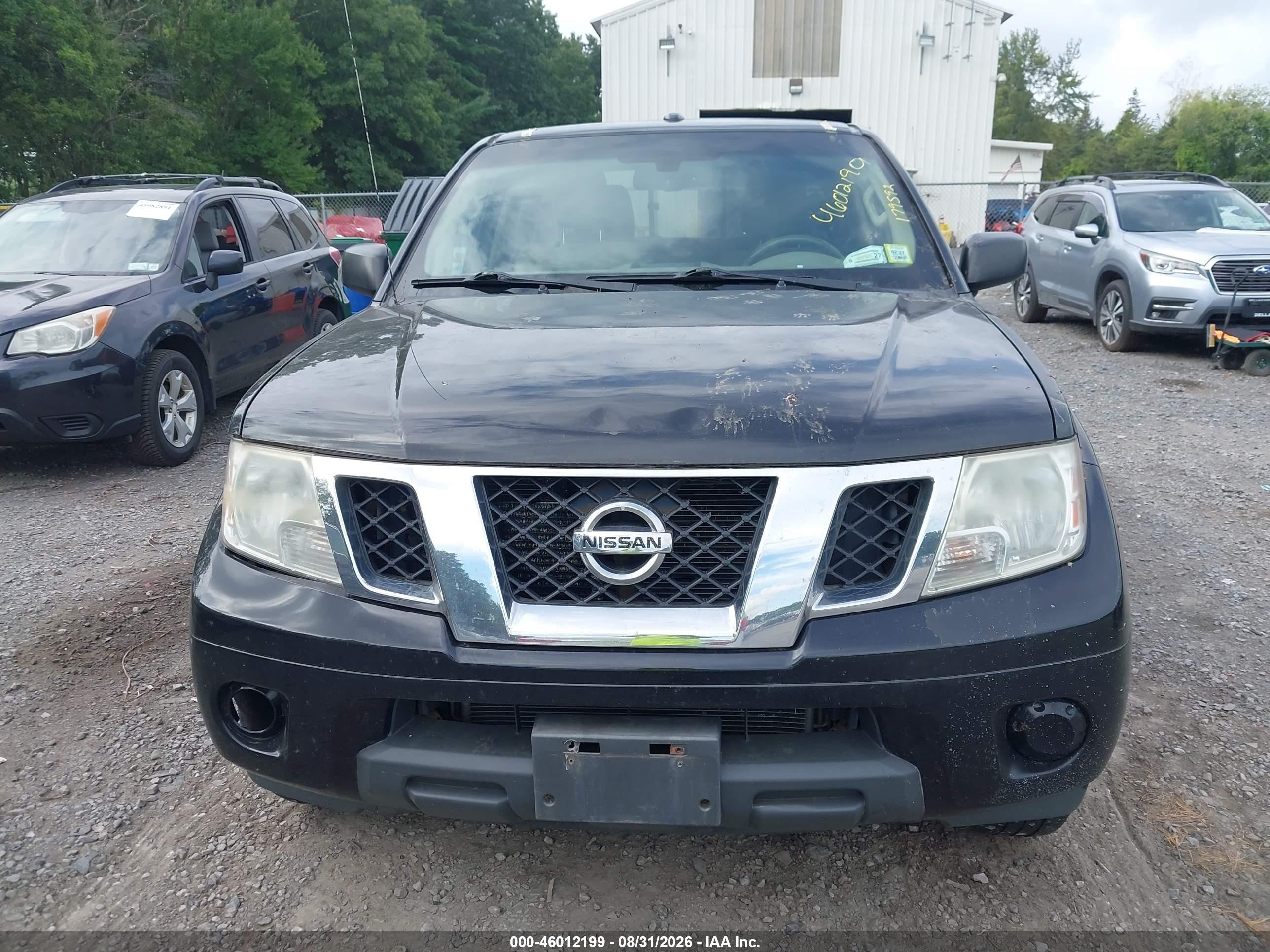 2012 Nissan Frontier Sv Черный vin: 1N6AD0EV1CC461673