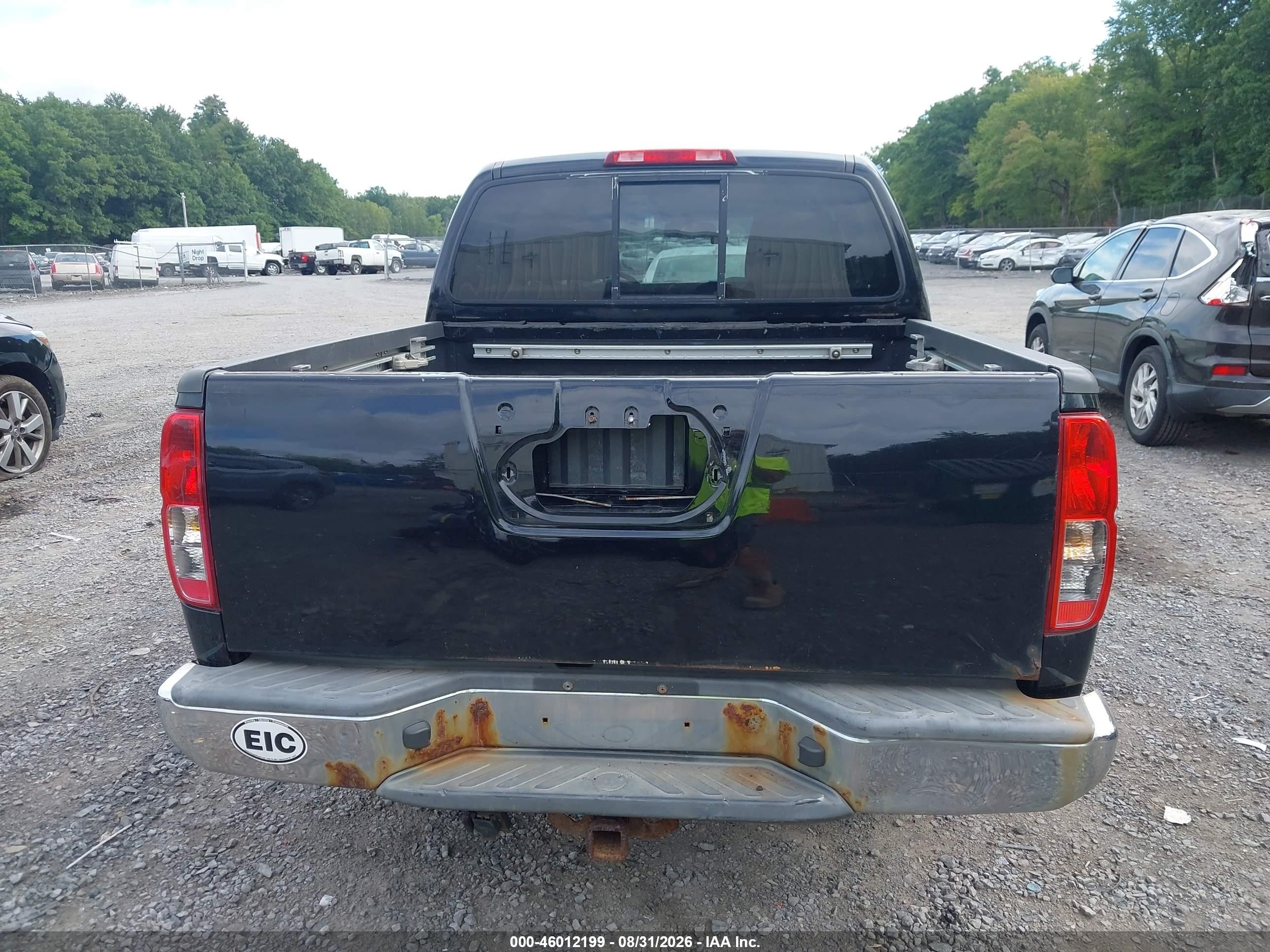 2012 Nissan Frontier Sv Черный vin: 1N6AD0EV1CC461673