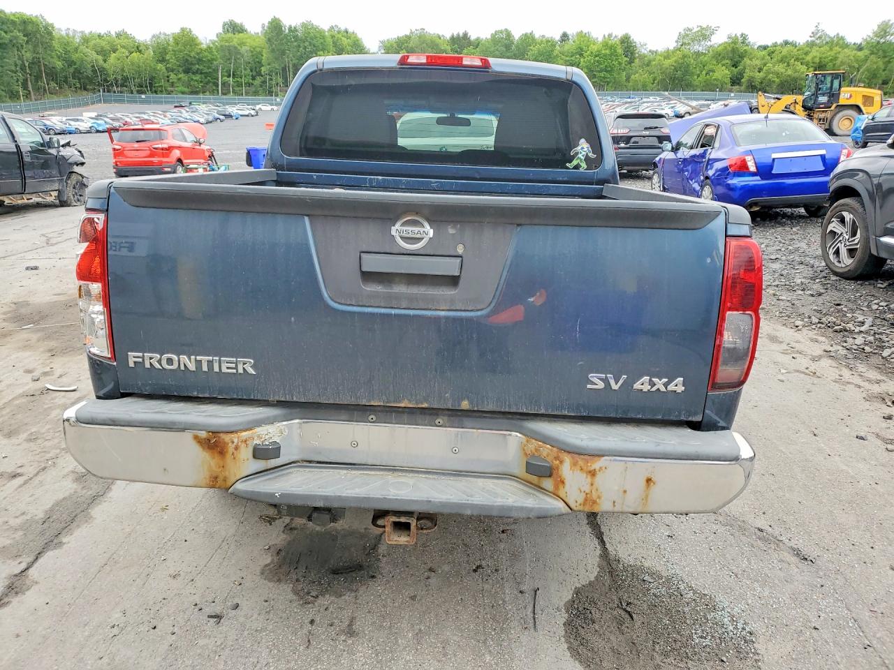 2013 Nissan Frontier S Blue vin: 1N6AD0EV1DN719521