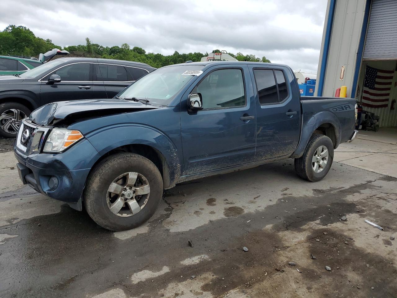 2013 Nissan Frontier S Blue vin: 1N6AD0EV1DN719521
