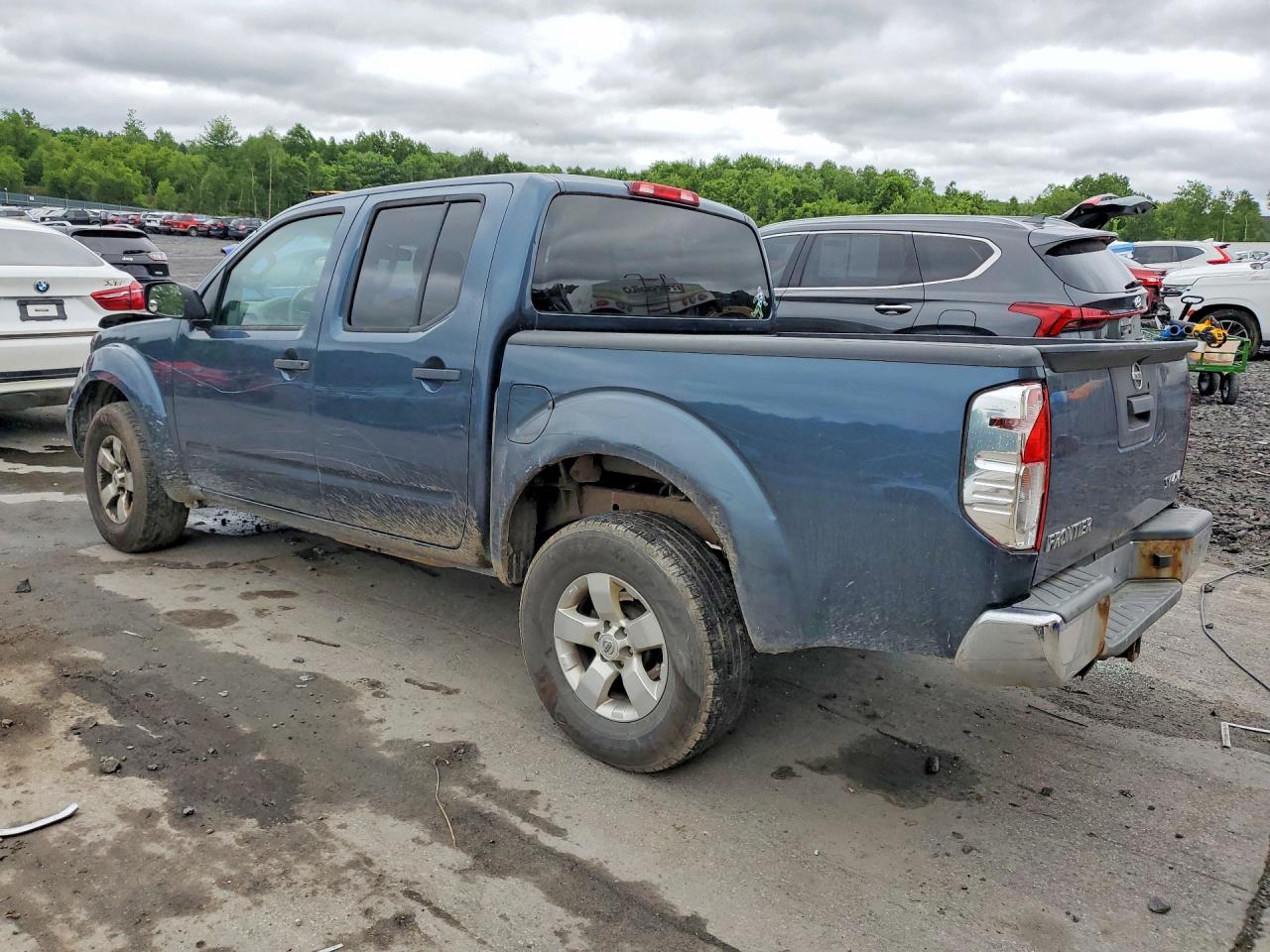 2013 Nissan Frontier S Blue vin: 1N6AD0EV1DN719521