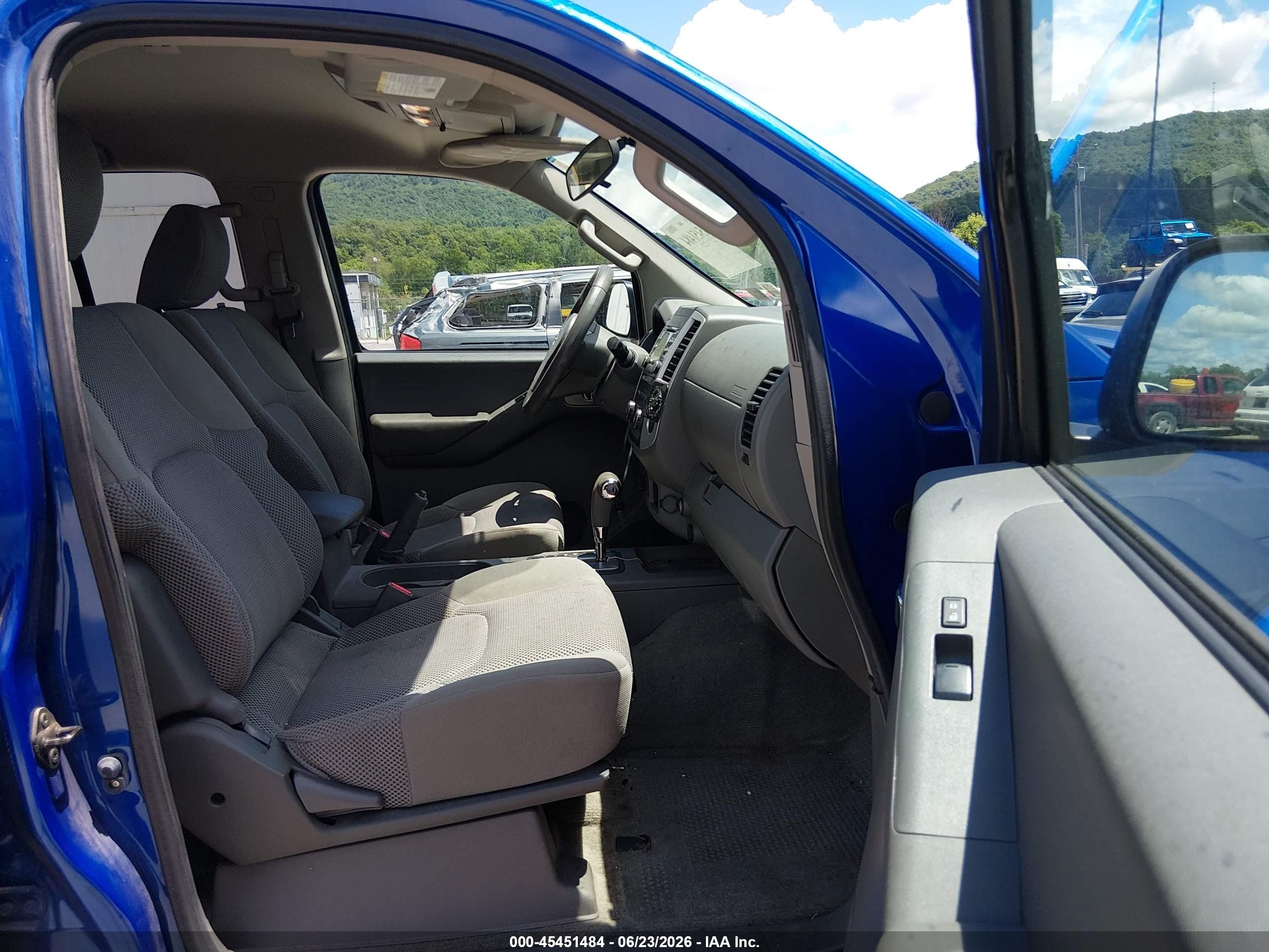 2013 Nissan Frontier Sv Blue vin: 1N6AD0EV1DN731443