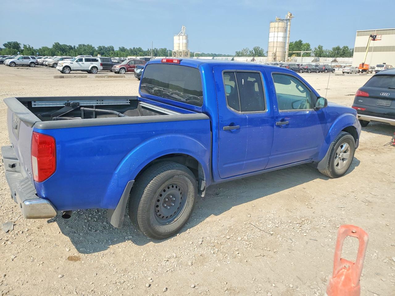 2013 Nissan Frontier S Синий vin: 1N6AD0EV1DN739056