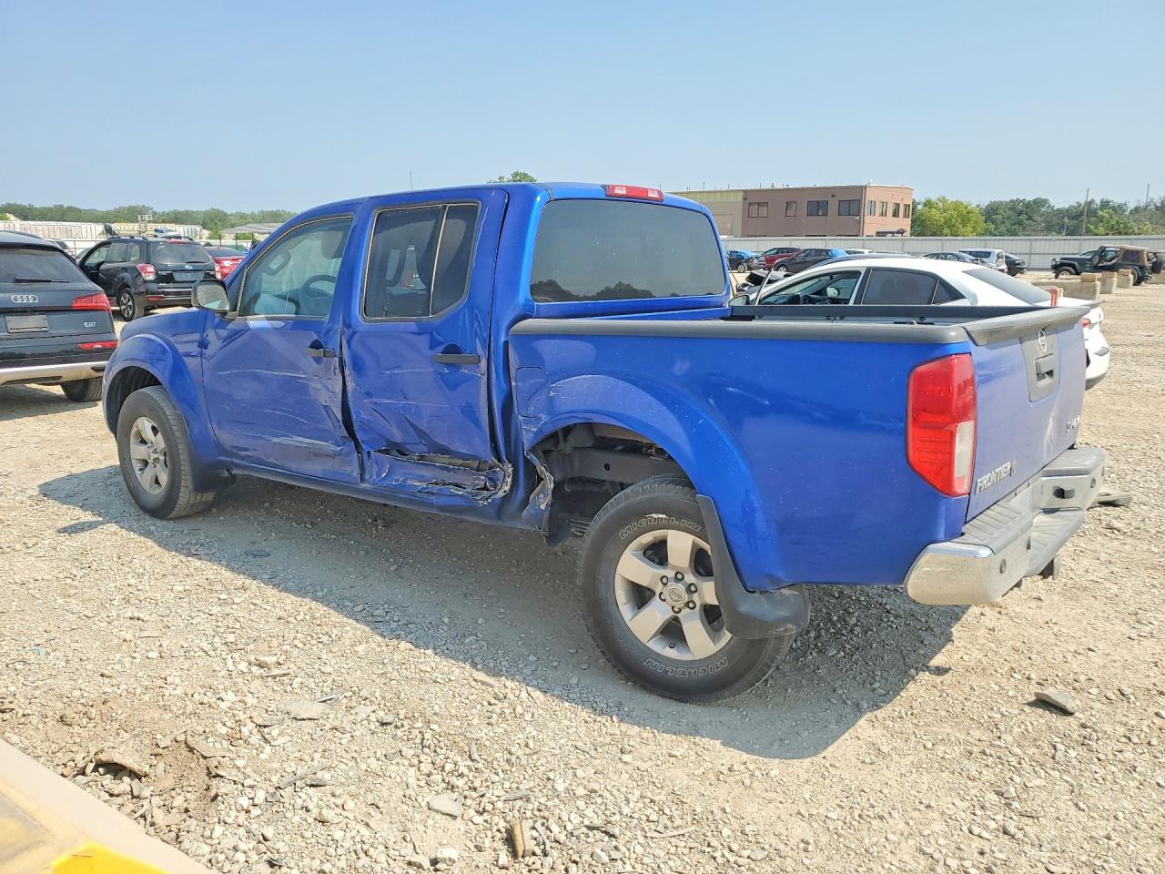2013 Nissan Frontier S Синий vin: 1N6AD0EV1DN739056