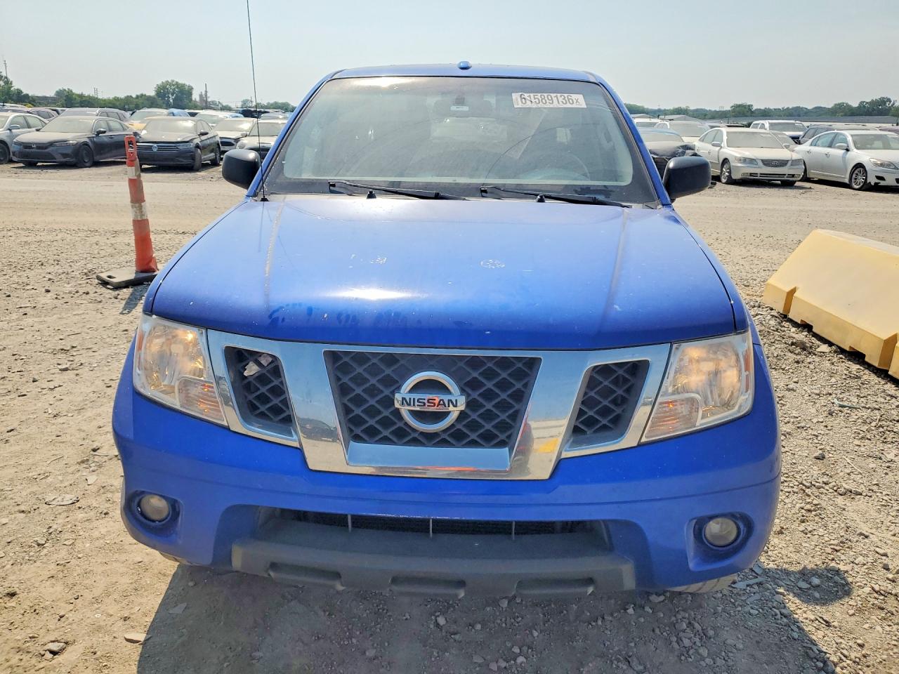 2013 Nissan Frontier S Синий vin: 1N6AD0EV1DN739056