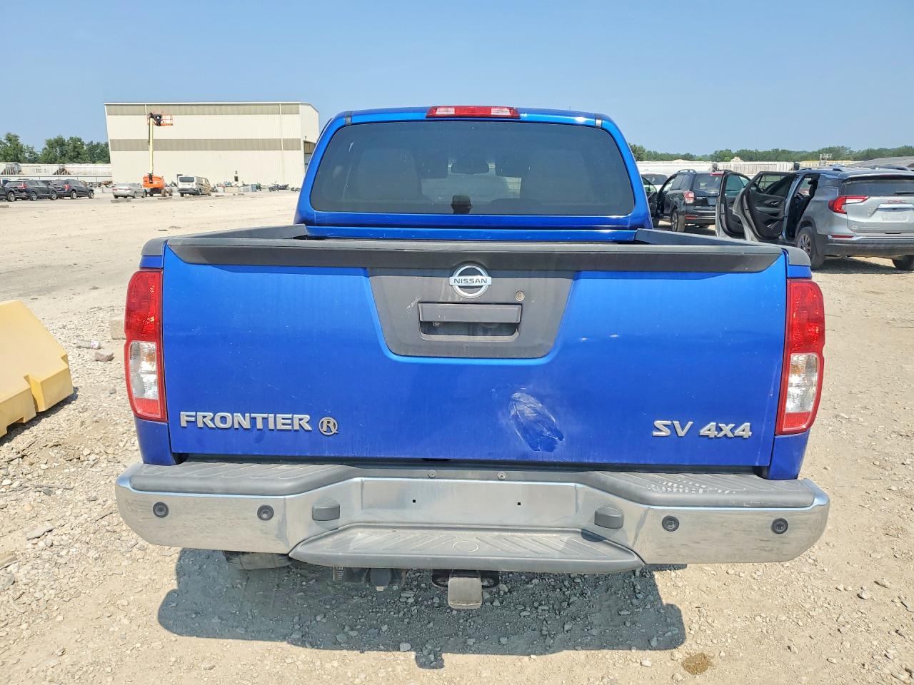 2013 Nissan Frontier S Синий vin: 1N6AD0EV1DN739056