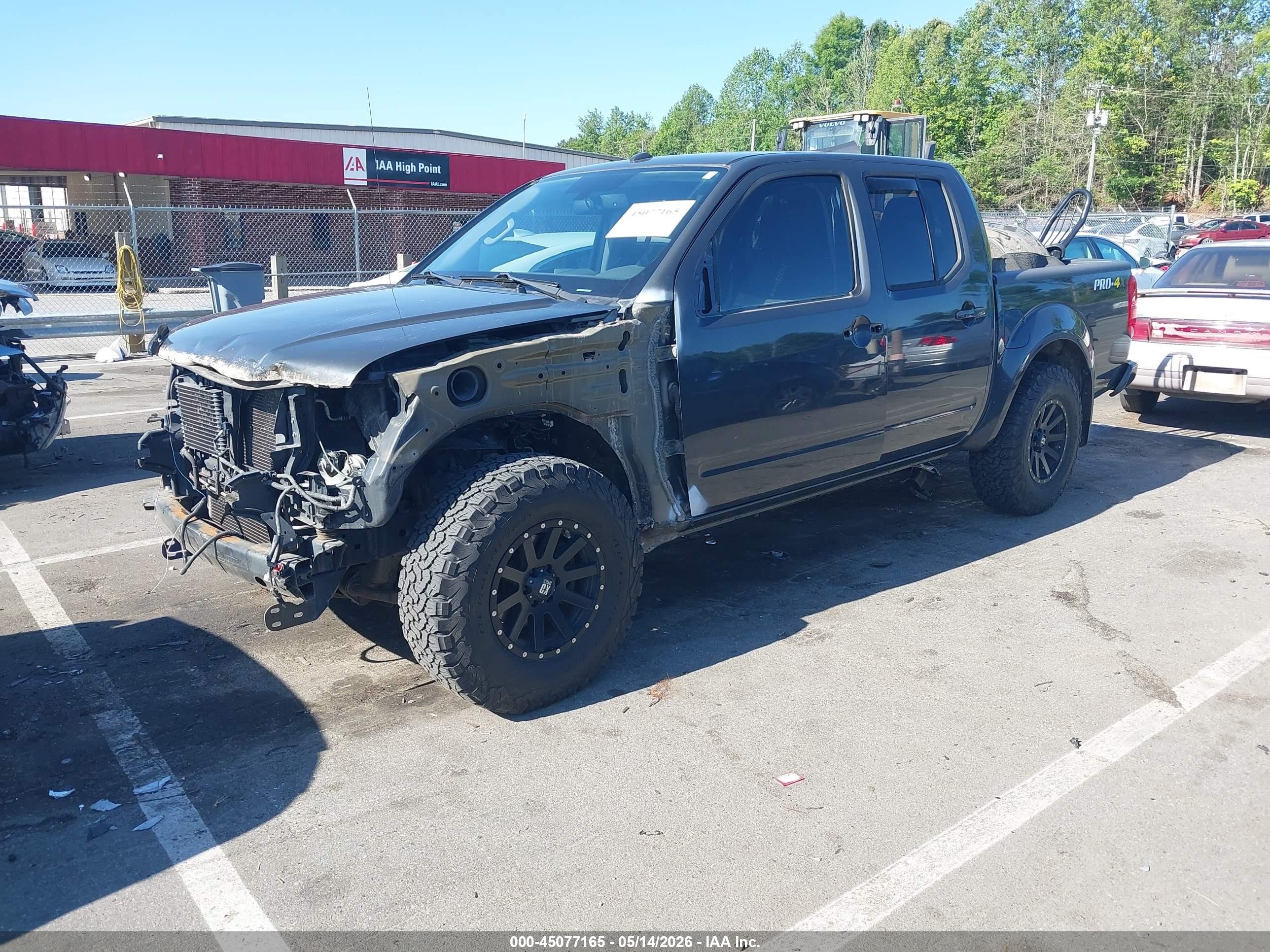 2013 Nissan Frontier Pro-4x Gray vin: 1N6AD0EV1DN753264