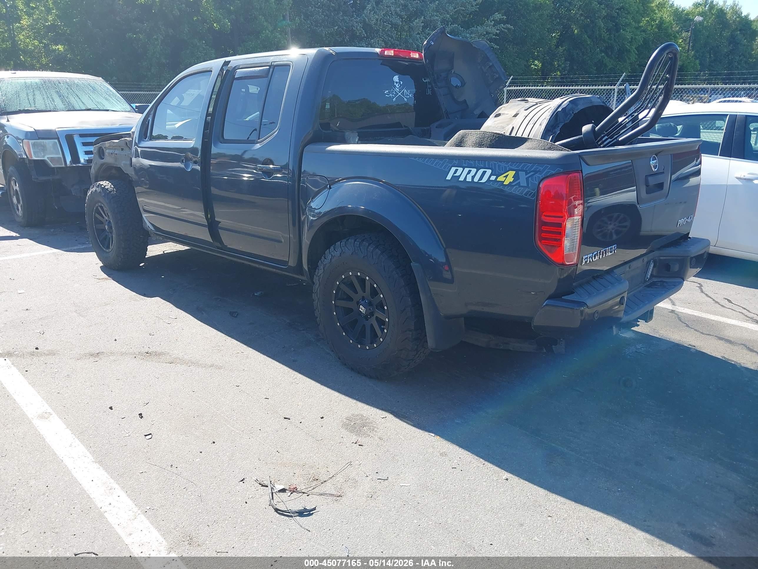 2013 Nissan Frontier Pro-4x Gray vin: 1N6AD0EV1DN753264