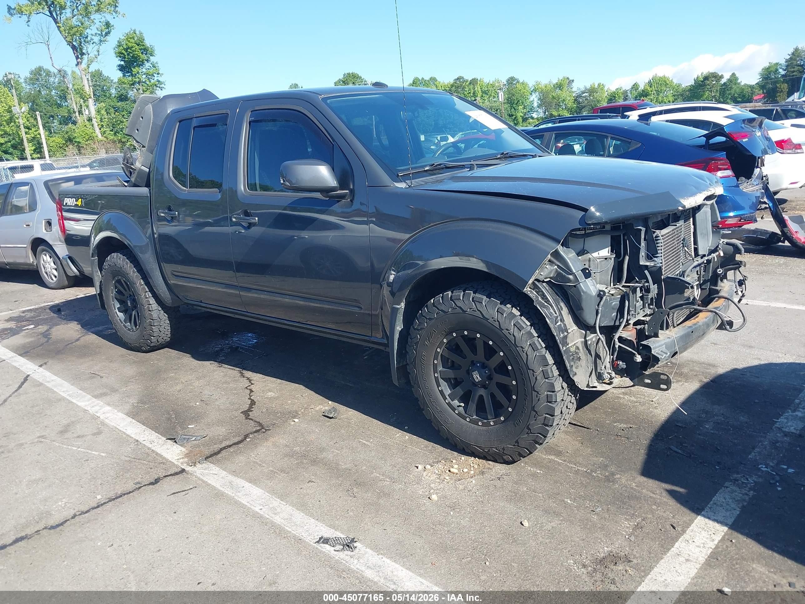 2013 Nissan Frontier Pro-4x Gray vin: 1N6AD0EV1DN753264
