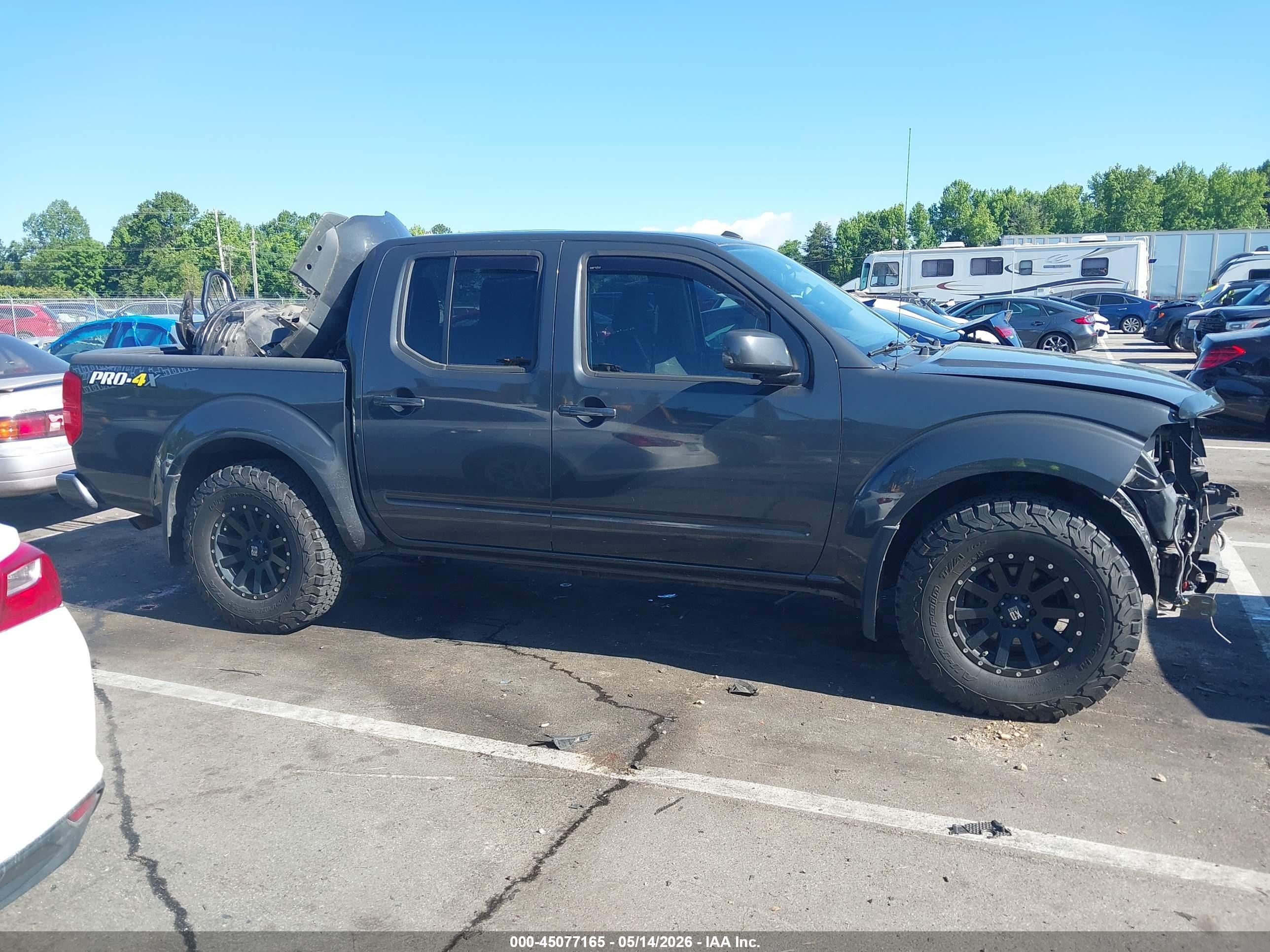 2013 Nissan Frontier Pro-4x Gray vin: 1N6AD0EV1DN753264