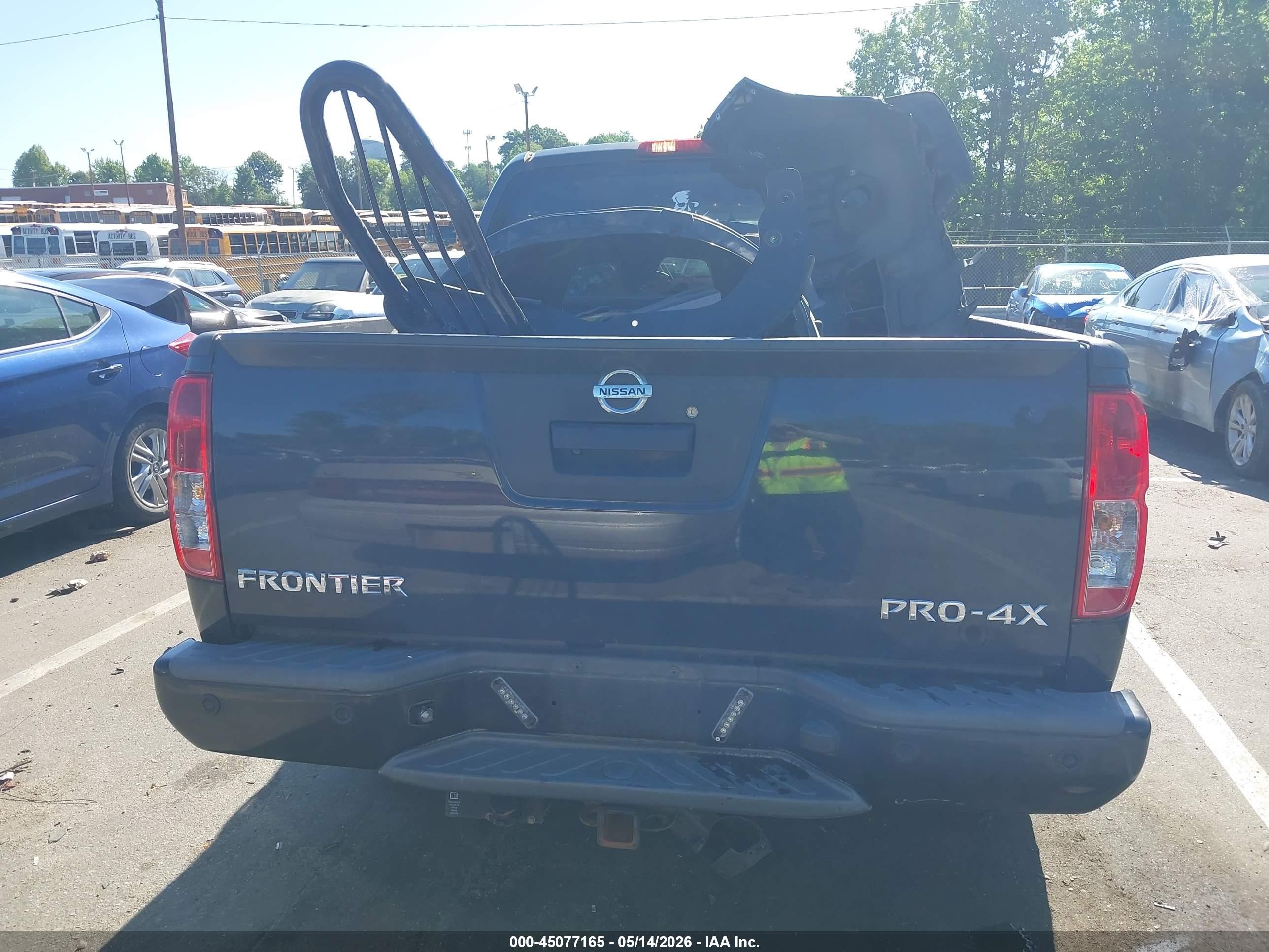 2013 Nissan Frontier Pro-4x Gray vin: 1N6AD0EV1DN753264