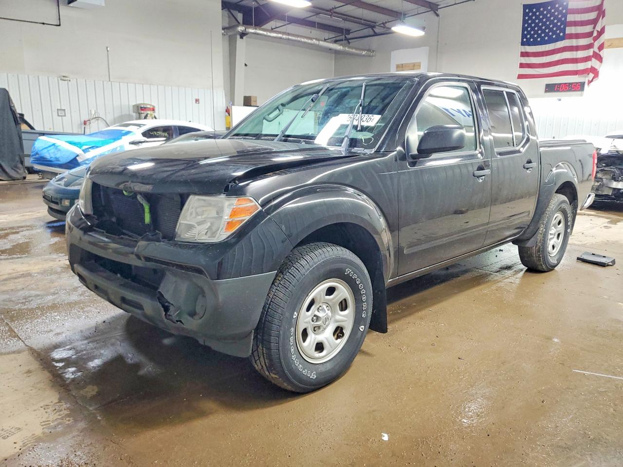 2014 Nissan Frontier S Black vin: 1N6AD0EV1EN745702
