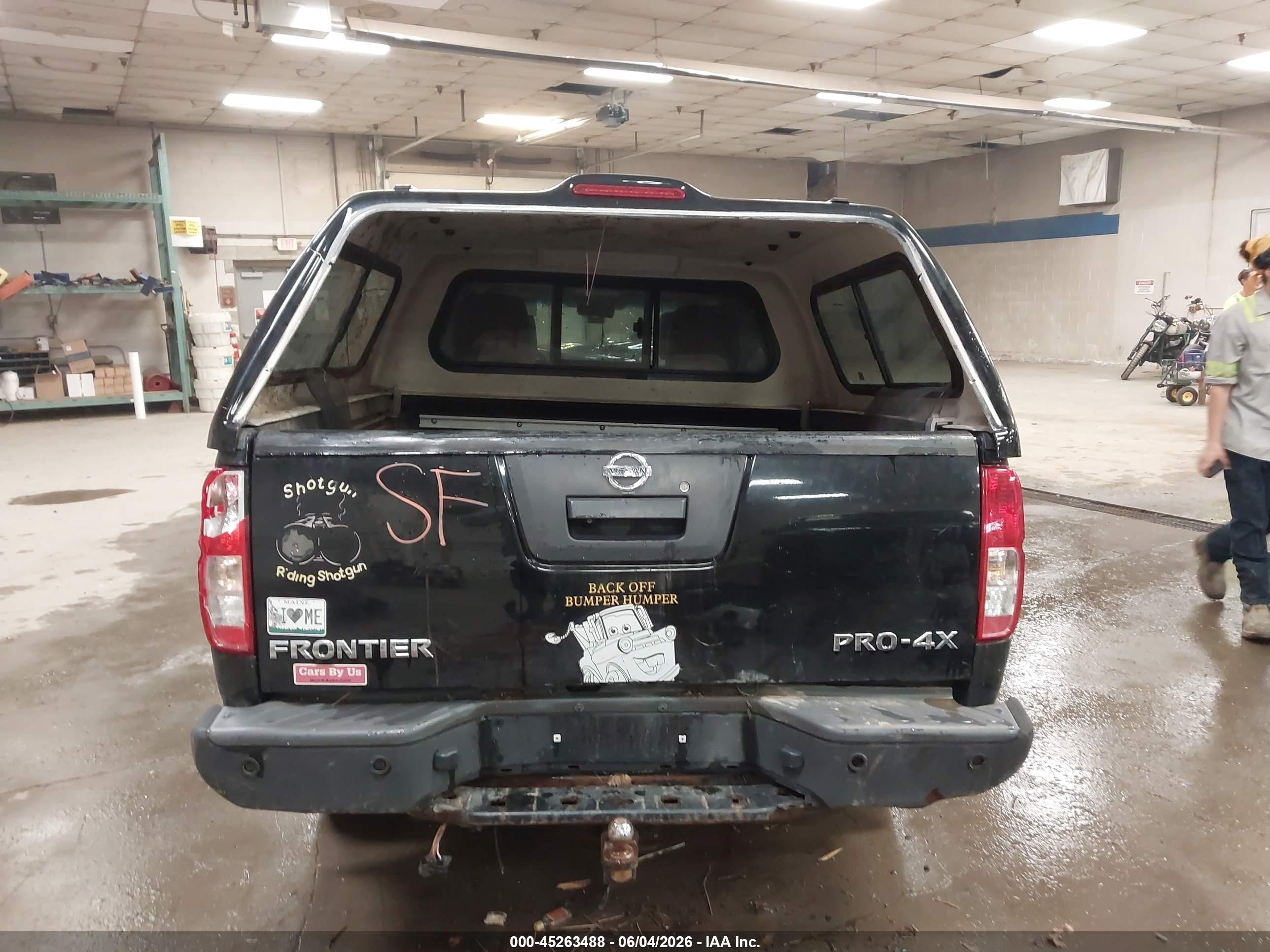 2014 Nissan Frontier Pro-4x Black vin: 1N6AD0EV1EN771488
