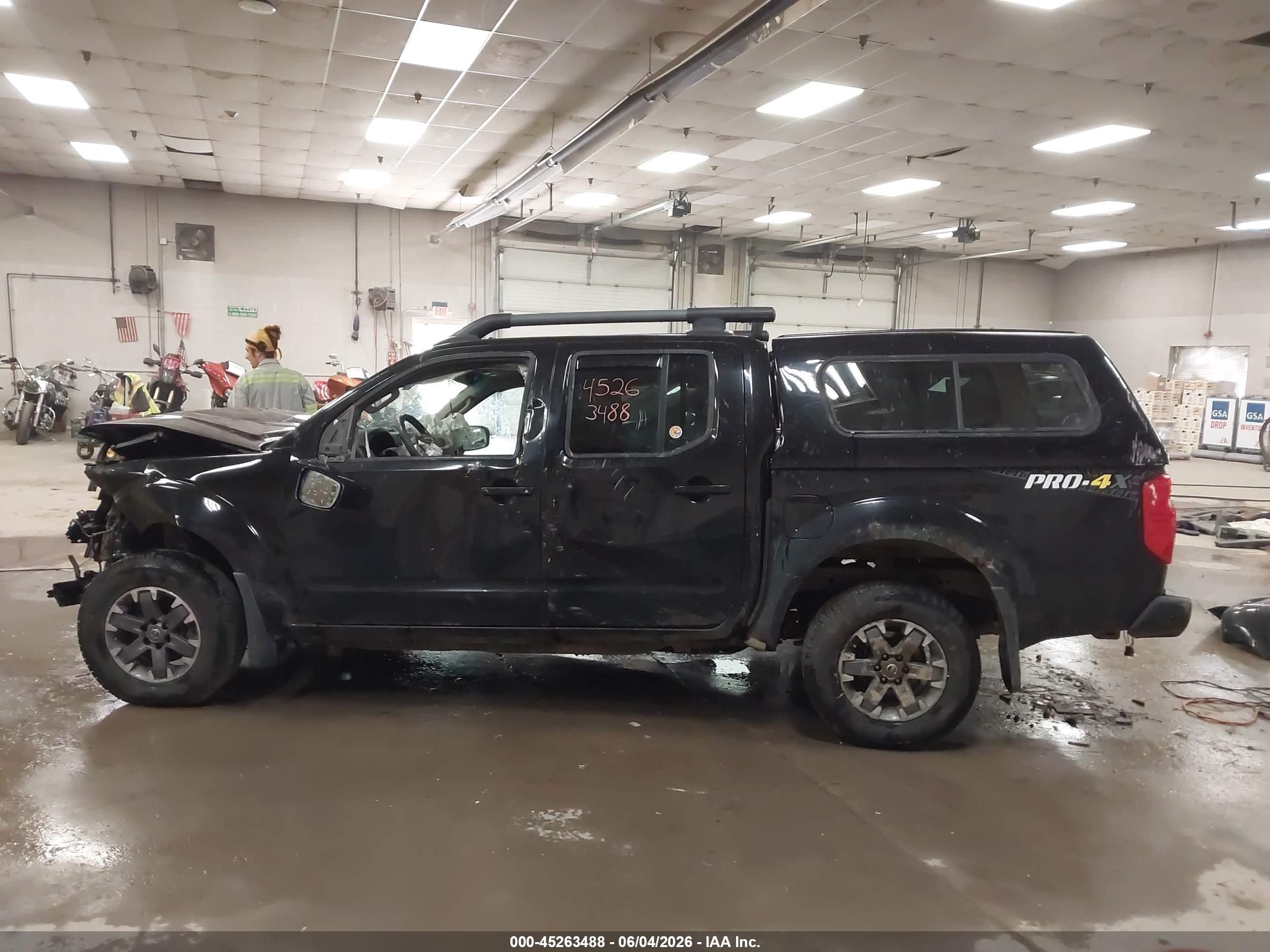 2014 Nissan Frontier Pro-4x Black vin: 1N6AD0EV1EN771488