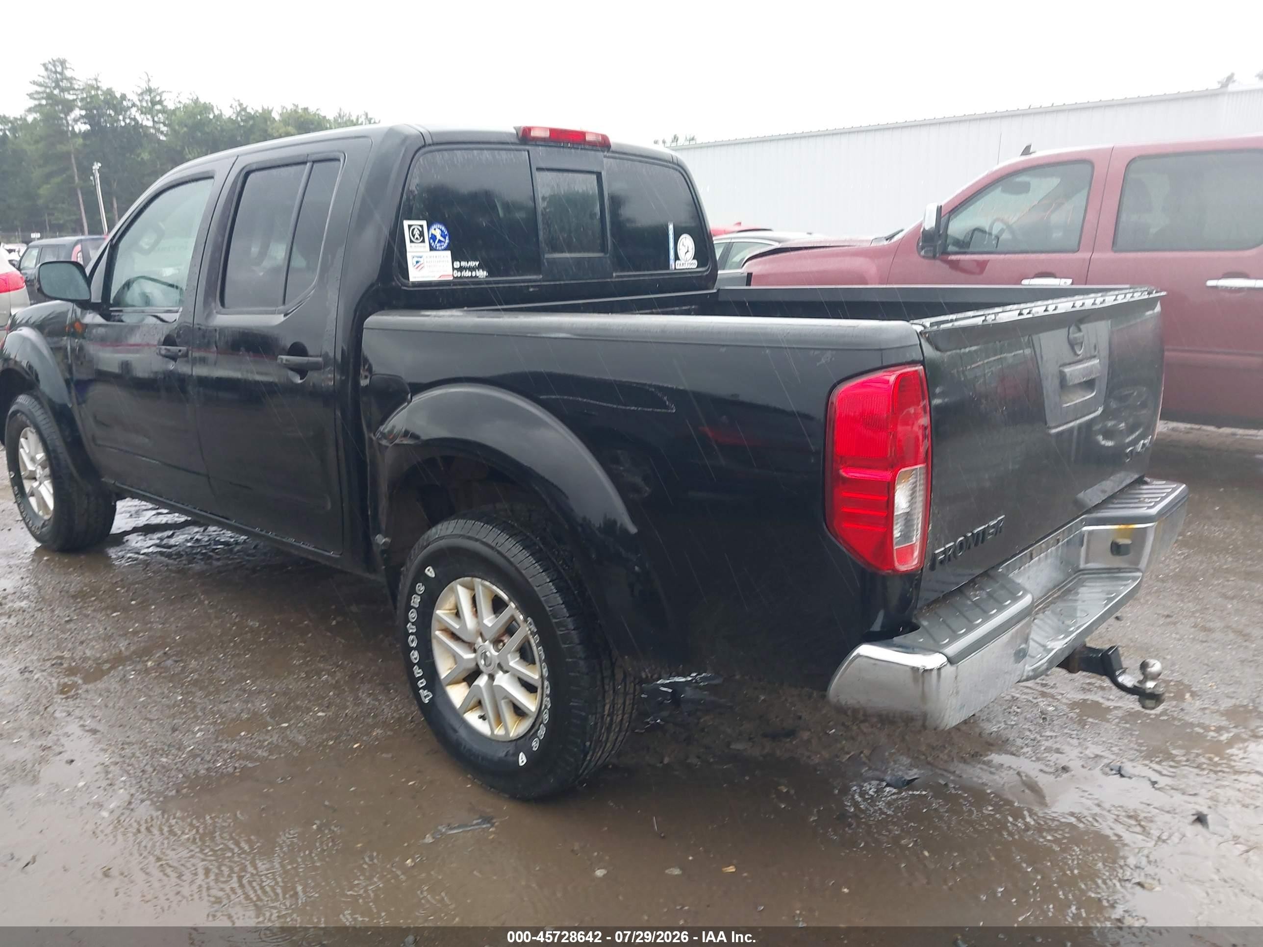 2014 Nissan Frontier Sv Black vin: 1N6AD0EV1EN772351