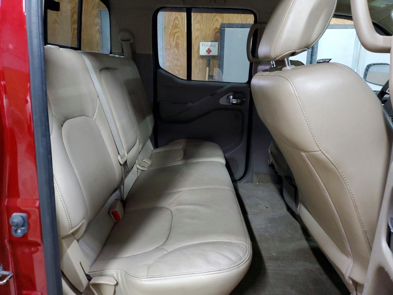 2015 Nissan Frontier S Красный vin: 1N6AD0EV1FN706710