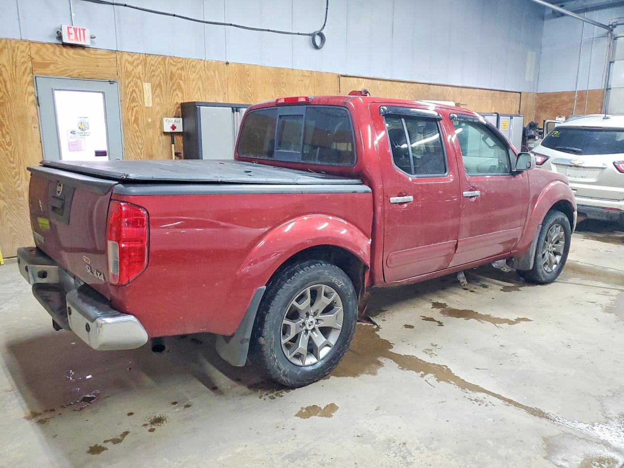 2015 Nissan Frontier S Красный vin: 1N6AD0EV1FN706710
