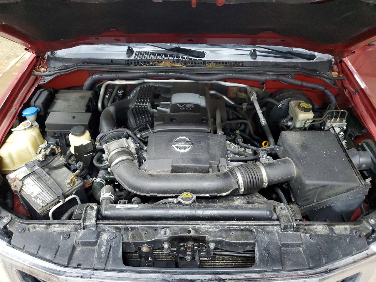 2015 Nissan Frontier S Красный vin: 1N6AD0EV1FN706710