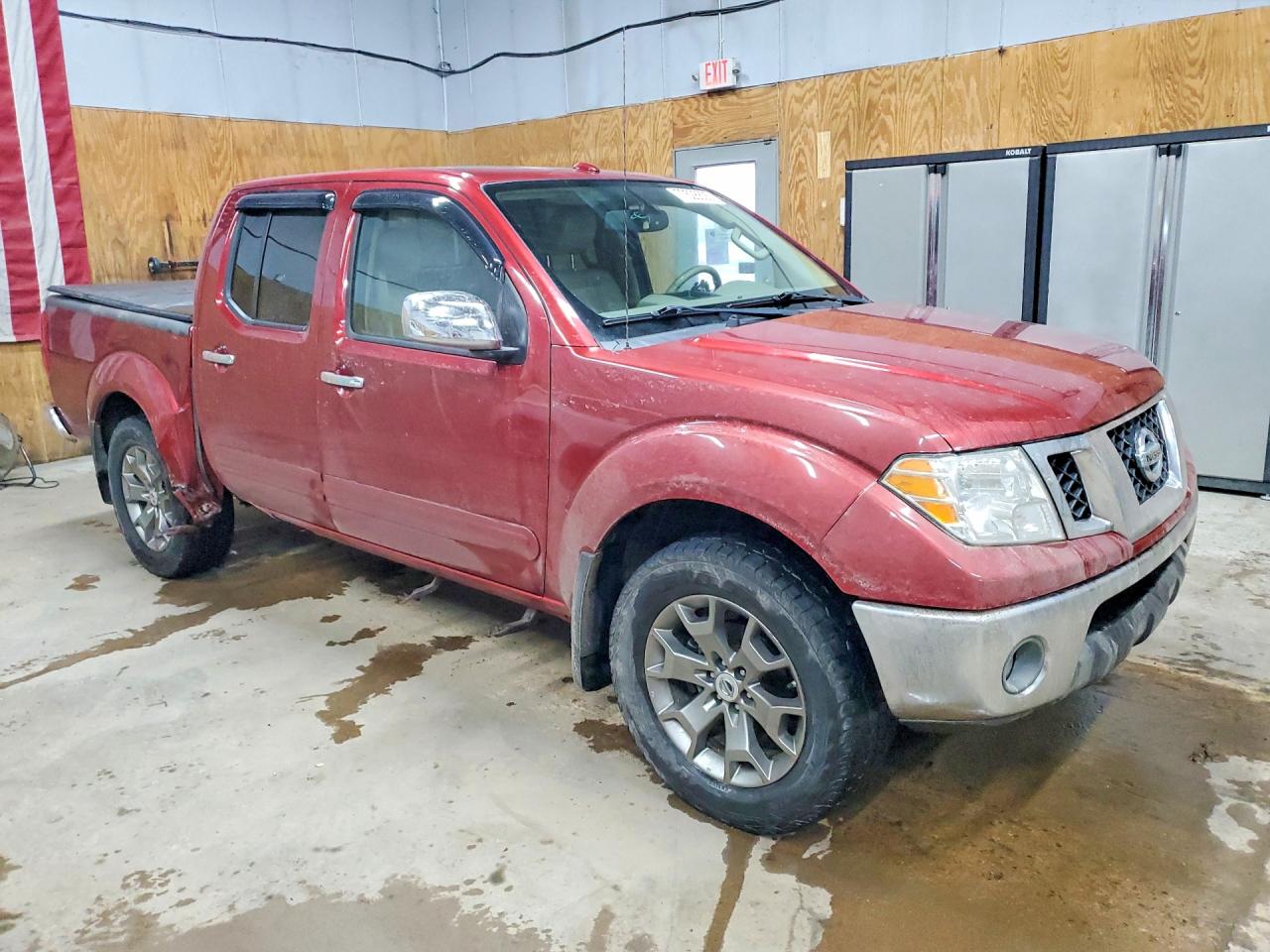 2015 Nissan Frontier S Красный vin: 1N6AD0EV1FN706710
