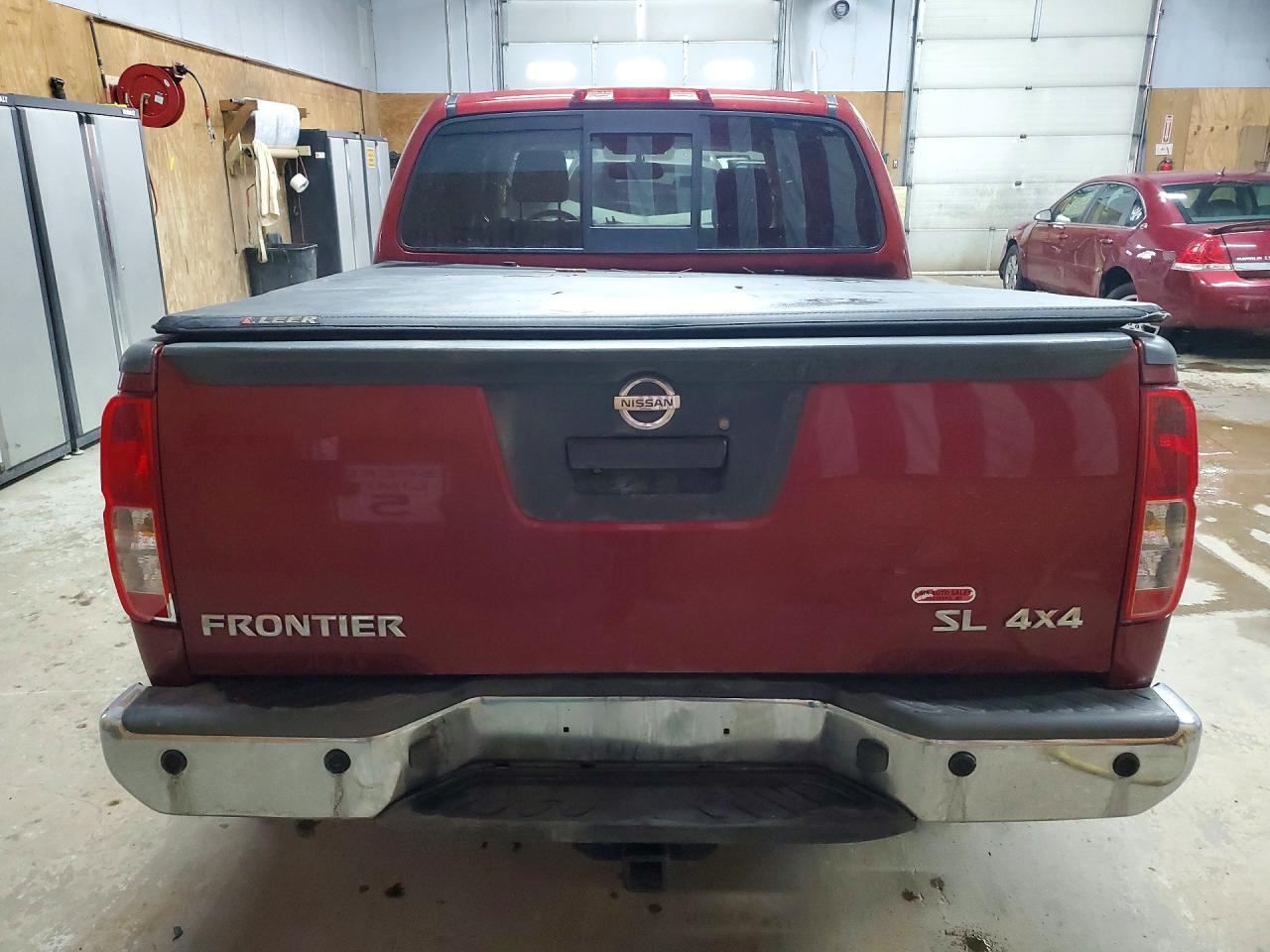 2015 Nissan Frontier S Красный vin: 1N6AD0EV1FN706710