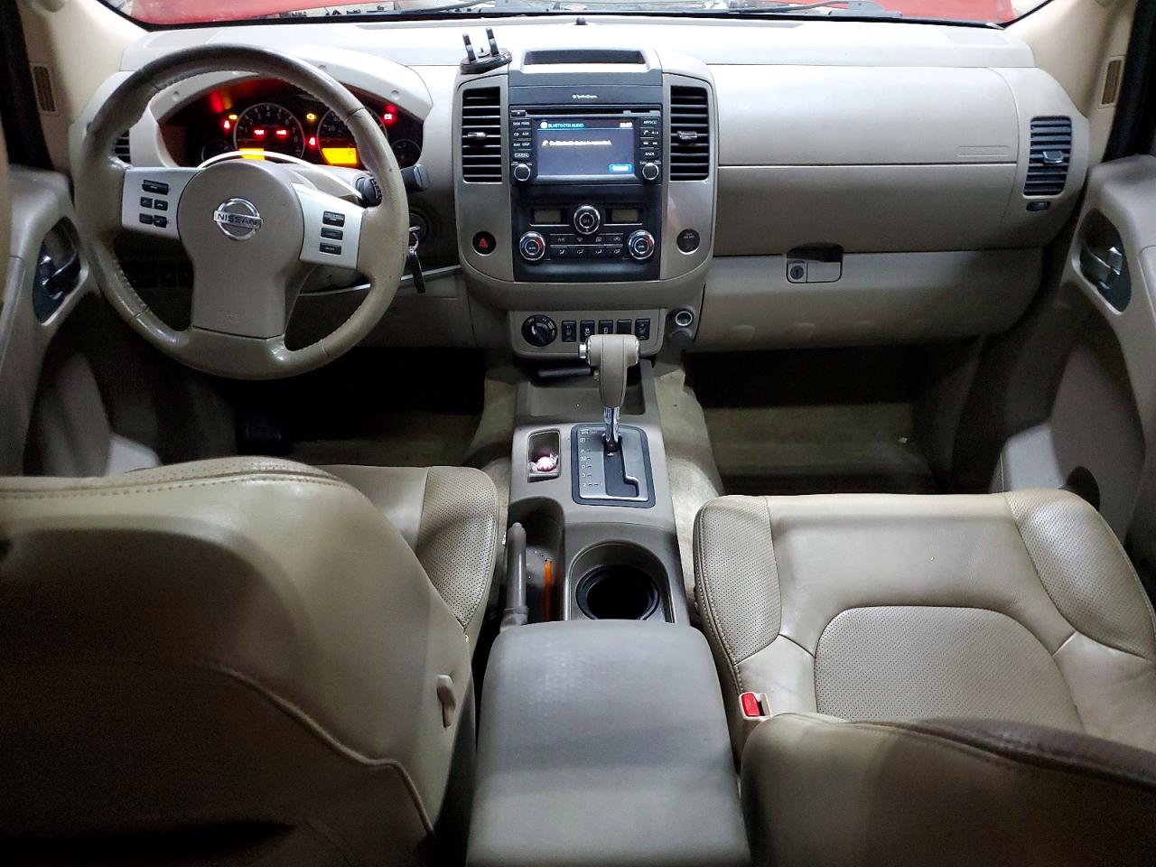 2015 Nissan Frontier S Красный vin: 1N6AD0EV1FN706710