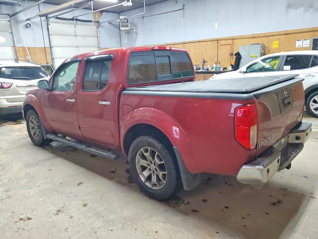 2015 Nissan Frontier S Красный vin: 1N6AD0EV1FN706710
