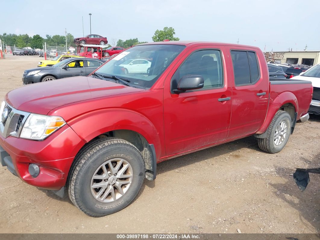 2015 Nissan Frontier Sv Красный vin: 1N6AD0EV1FN723460