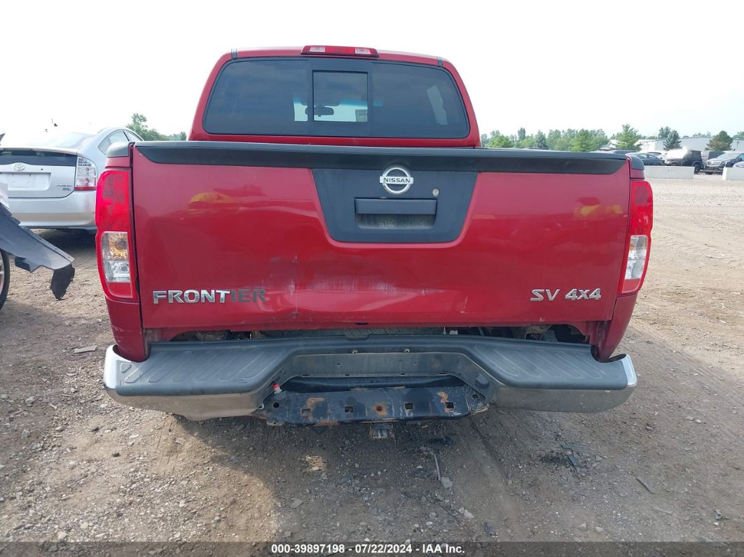 2015 Nissan Frontier Sv Красный vin: 1N6AD0EV1FN723460