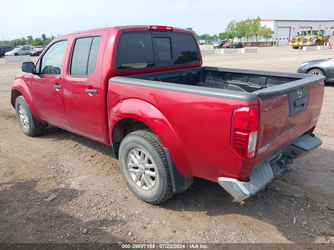 2015 Nissan Frontier Sv Красный vin: 1N6AD0EV1FN723460