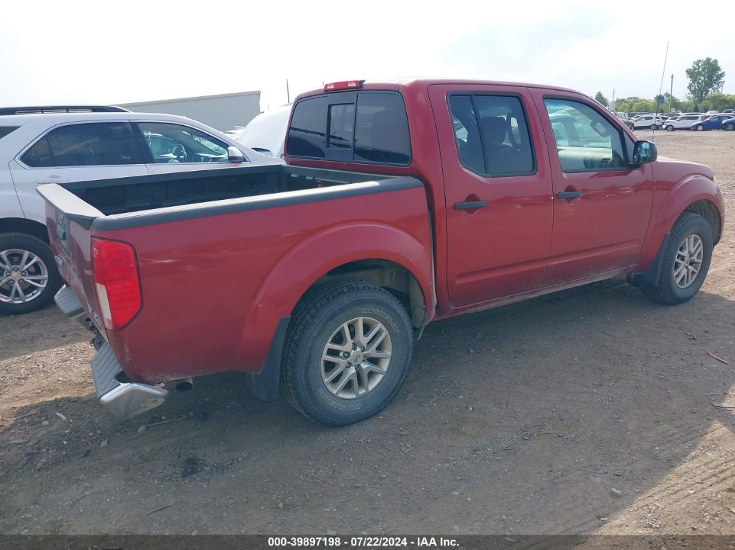 2015 Nissan Frontier Sv Красный vin: 1N6AD0EV1FN723460