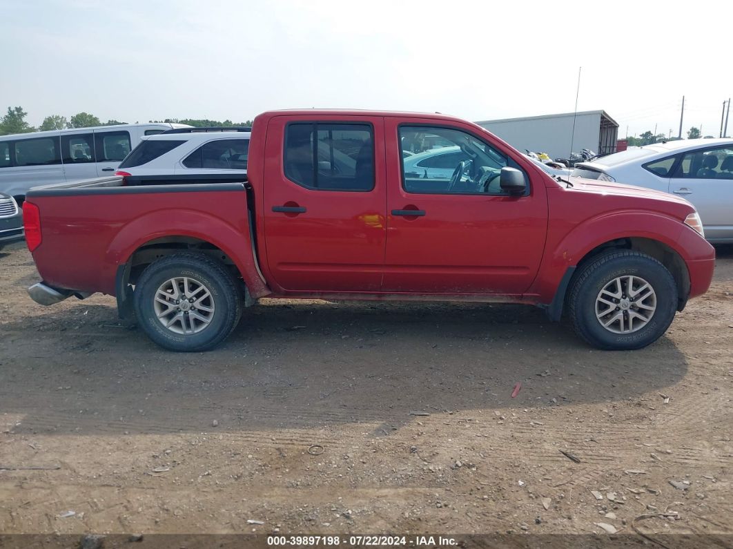 2015 Nissan Frontier Sv Красный vin: 1N6AD0EV1FN723460