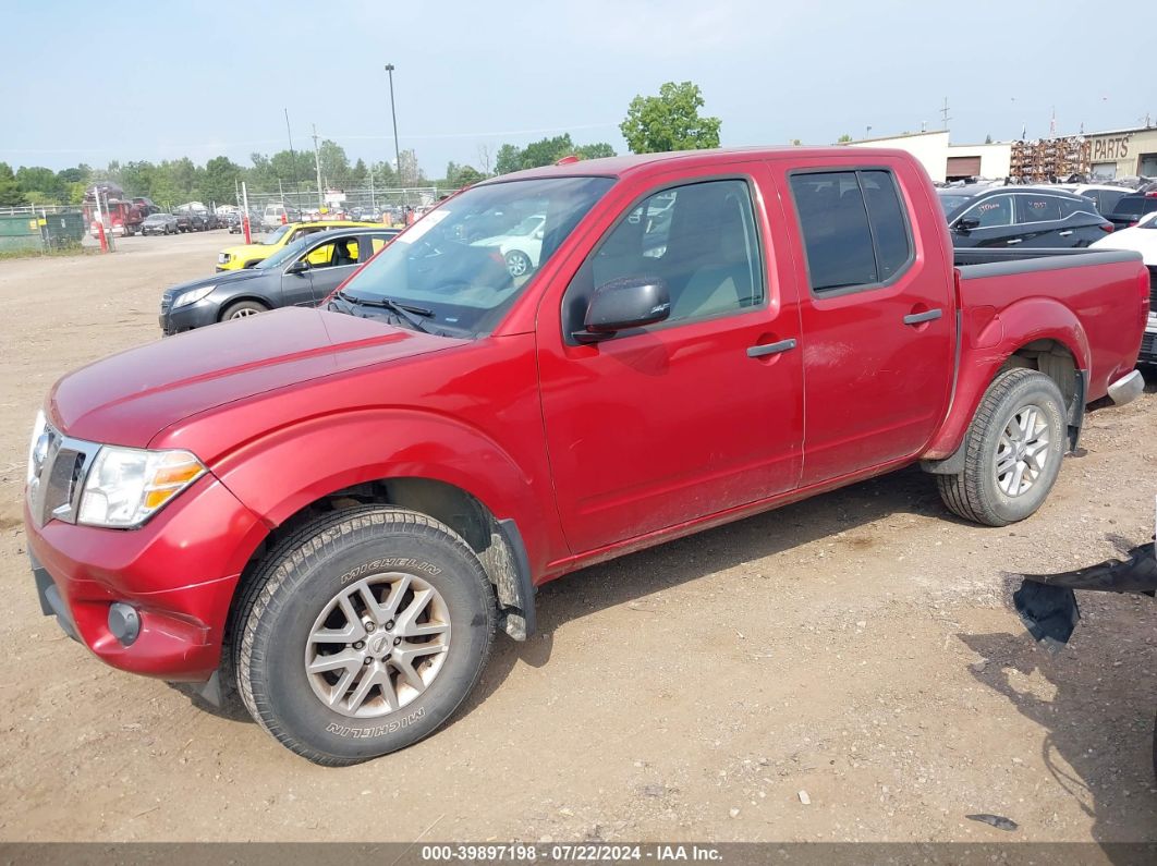 2015 Nissan Frontier Sv Красный vin: 1N6AD0EV1FN723460