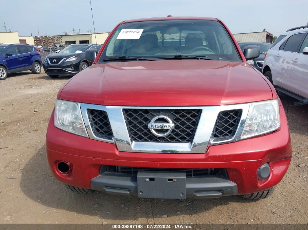 2015 Nissan Frontier Sv Красный vin: 1N6AD0EV1FN723460