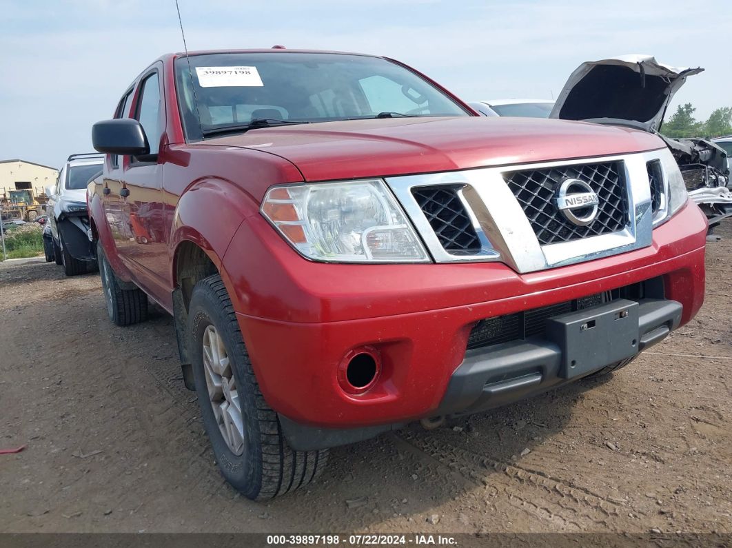 2015 Nissan Frontier Sv Красный vin: 1N6AD0EV1FN723460
