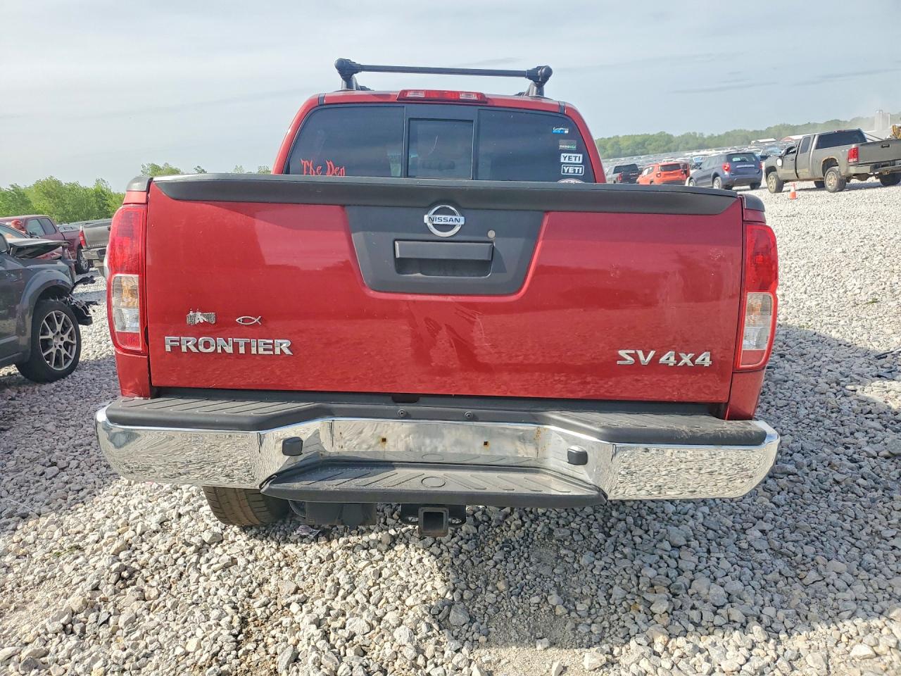 2015 Nissan Frontier Sv Бордовый vin: 1N6AD0EV1FN723460