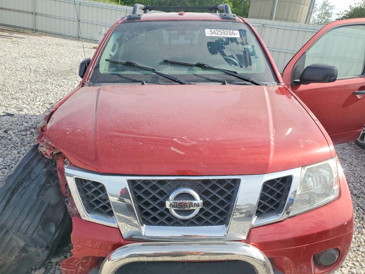 2015 Nissan Frontier Sv Бордовый vin: 1N6AD0EV1FN723460