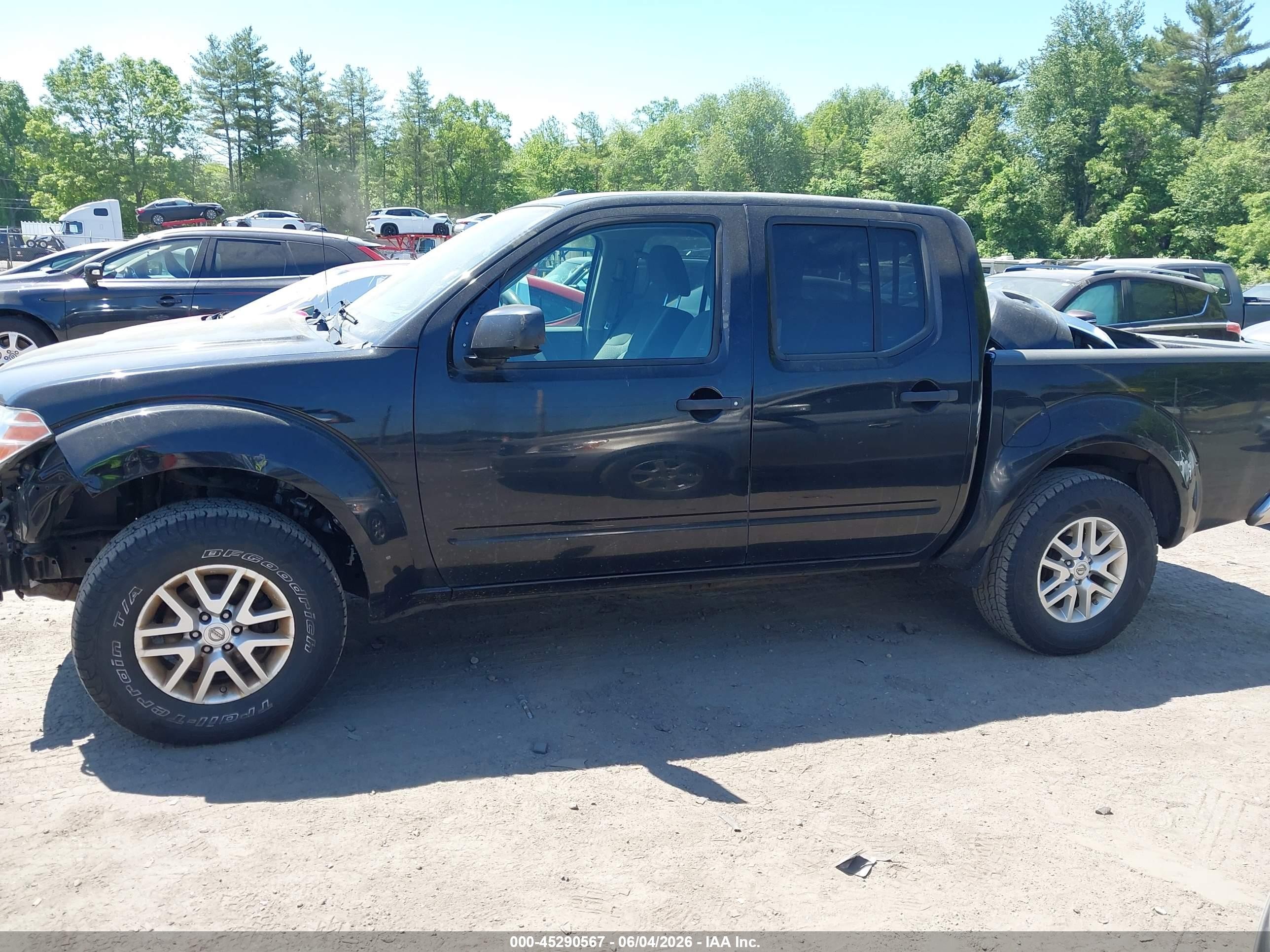 2015 Nissan Frontier Pro-4x/s/sl/sv Black vin: 1N6AD0EV1FN738590