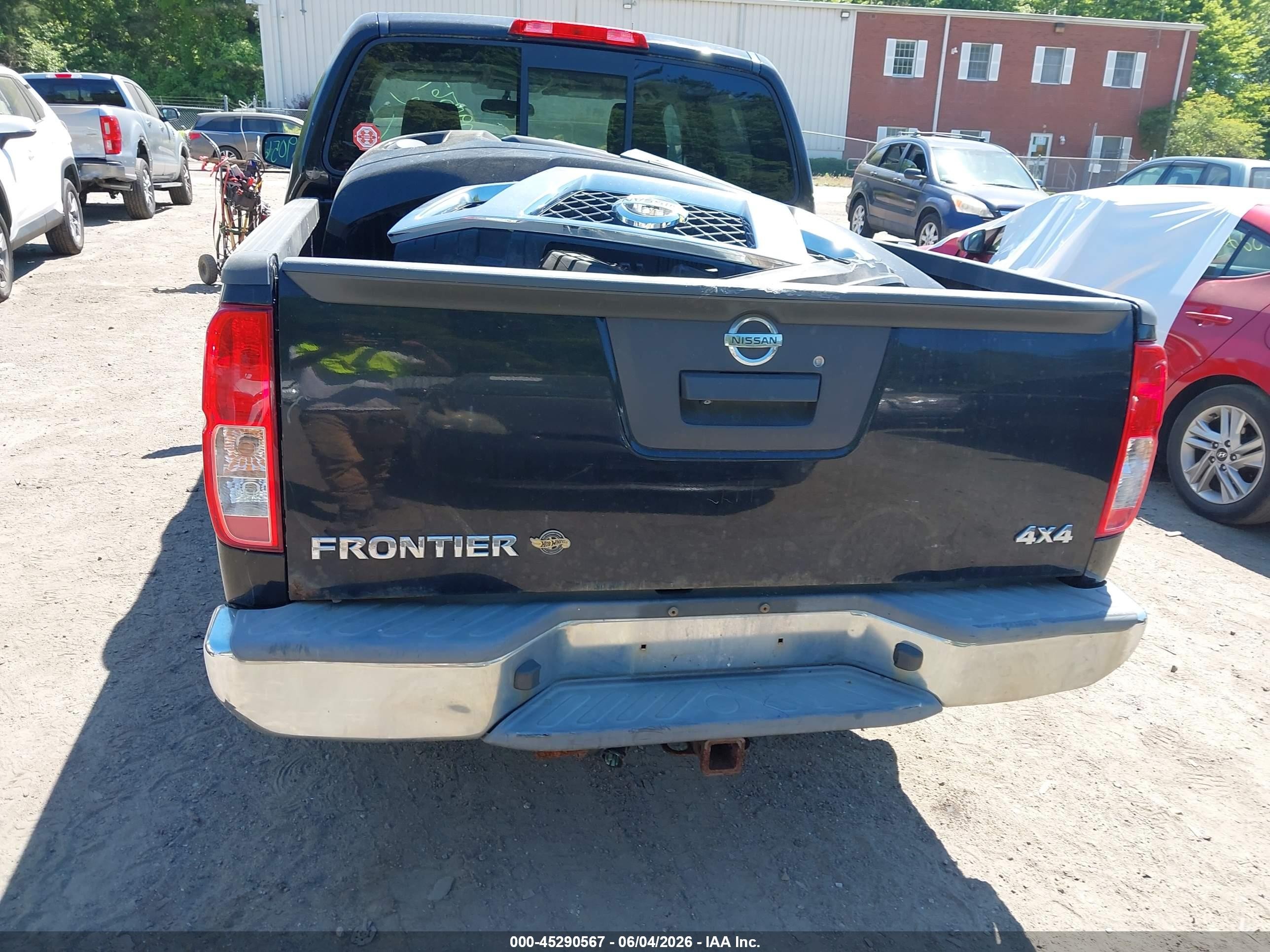 2015 Nissan Frontier Pro-4x/s/sl/sv Black vin: 1N6AD0EV1FN738590