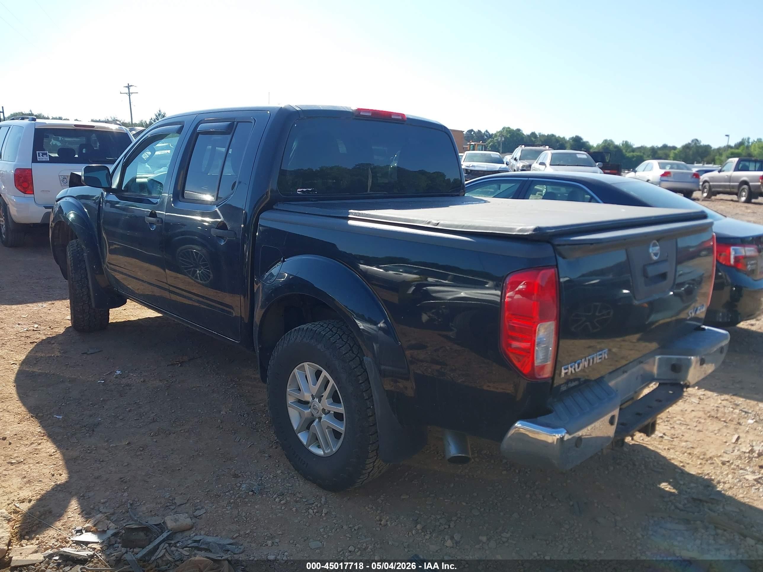 2015 Nissan Frontier Sv Черный vin: 1N6AD0EV1FN763599