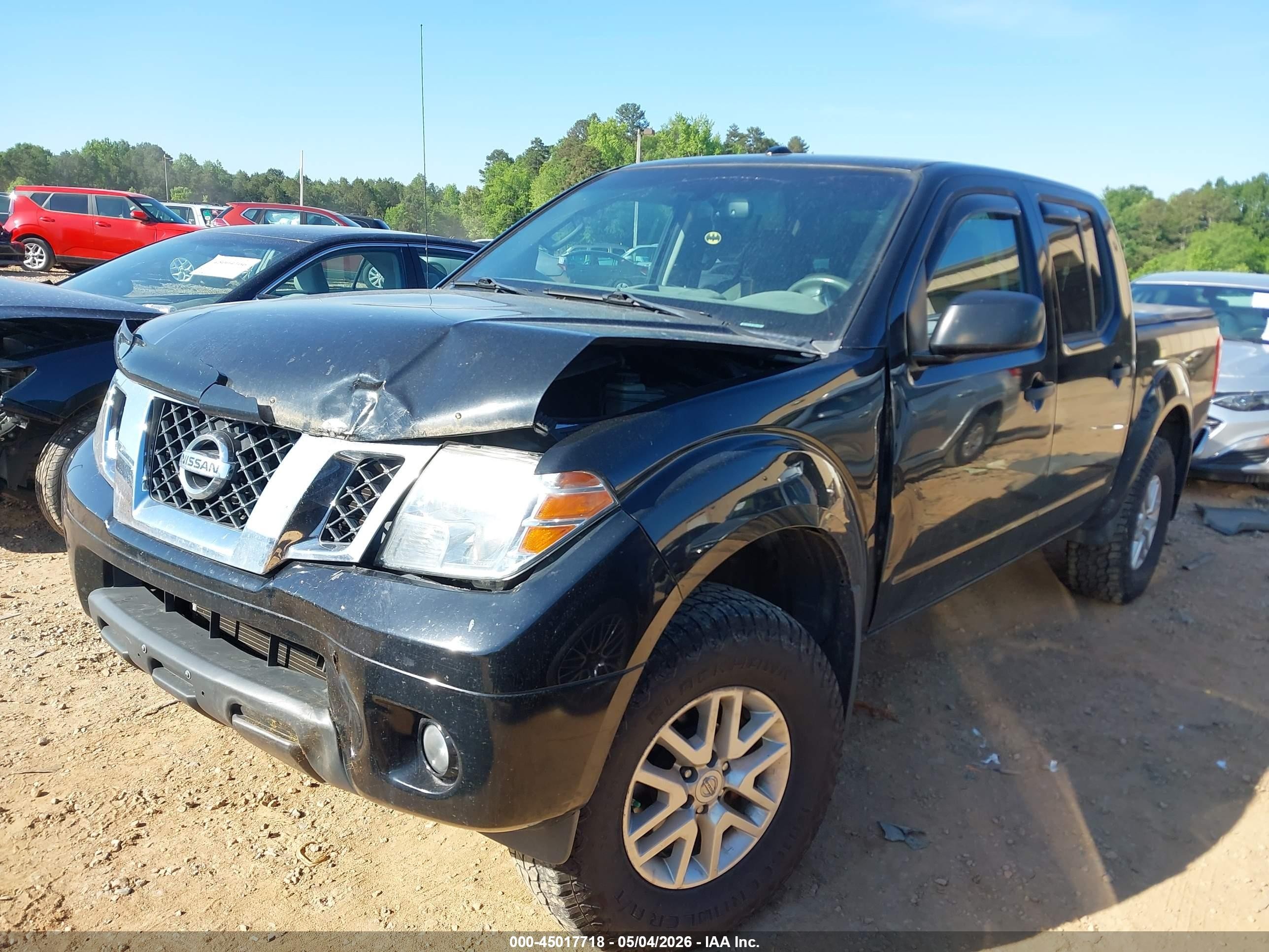 2015 Nissan Frontier Sv Черный vin: 1N6AD0EV1FN763599