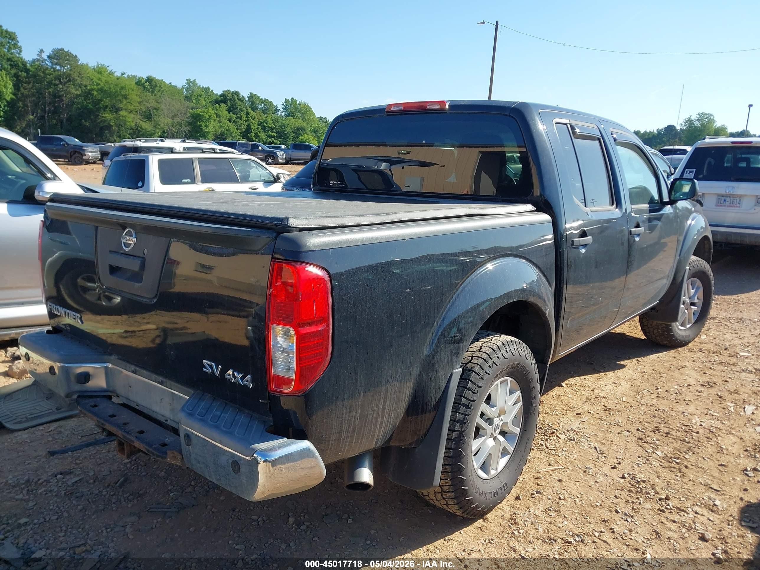 2015 Nissan Frontier Sv Черный vin: 1N6AD0EV1FN763599